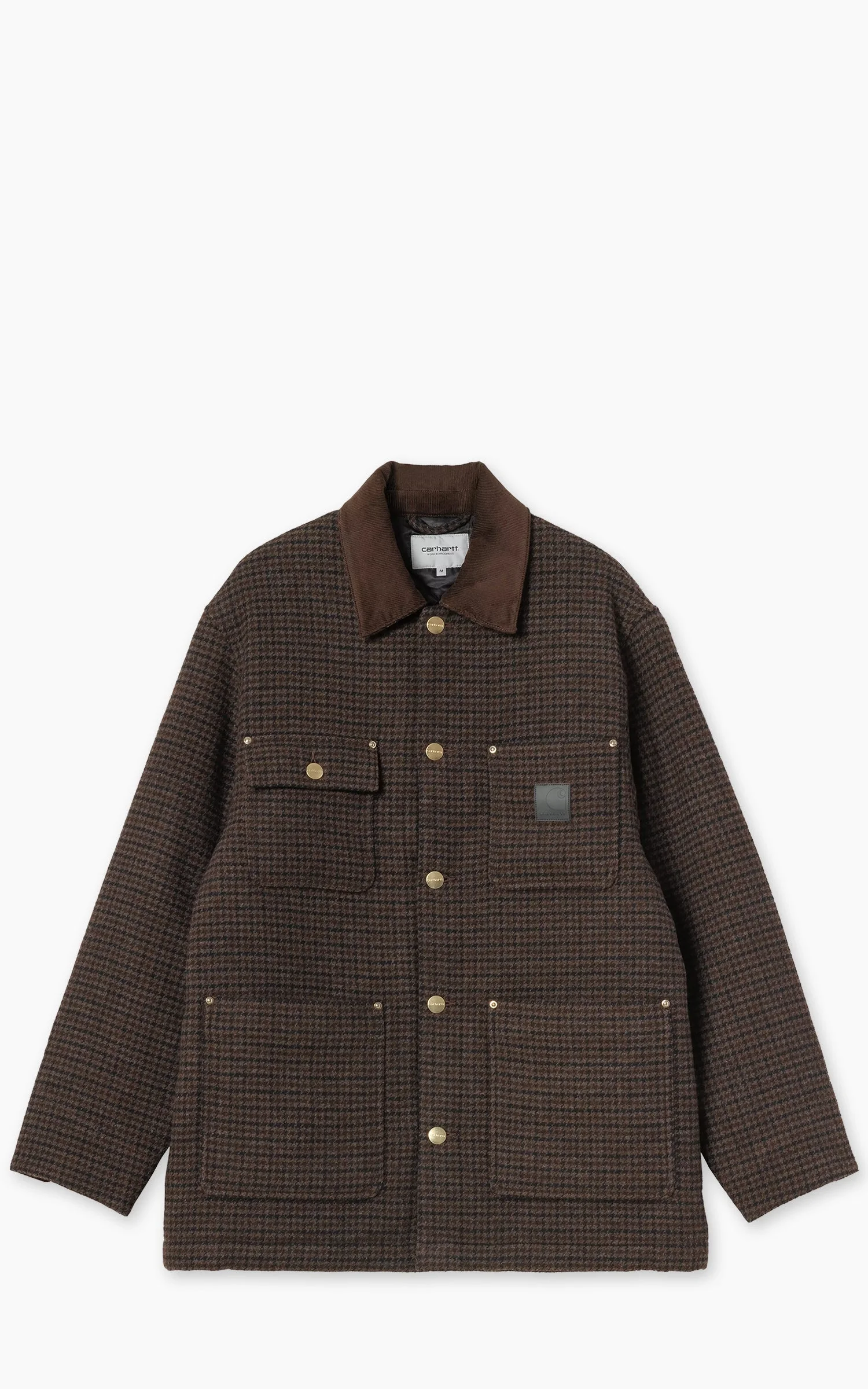 CARHARTT WIP LOWIS CHORE COAT LOWIS HOUNDSTOOTH/VITOLA HEATHER - 1