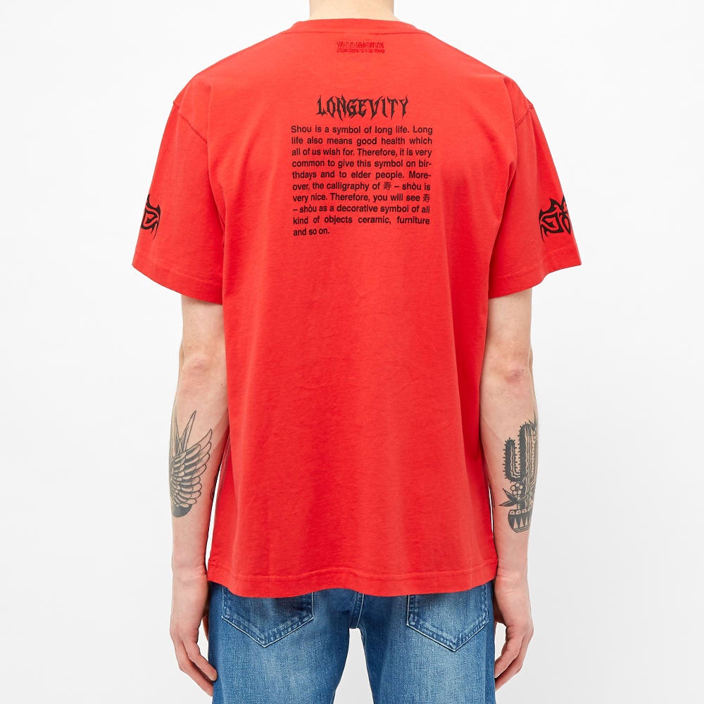 VETEMENTS Good Fortune Tee - 5