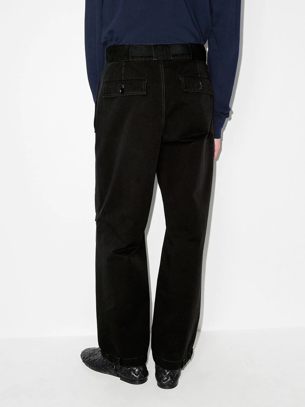 Utility loose-fit trousers - 3