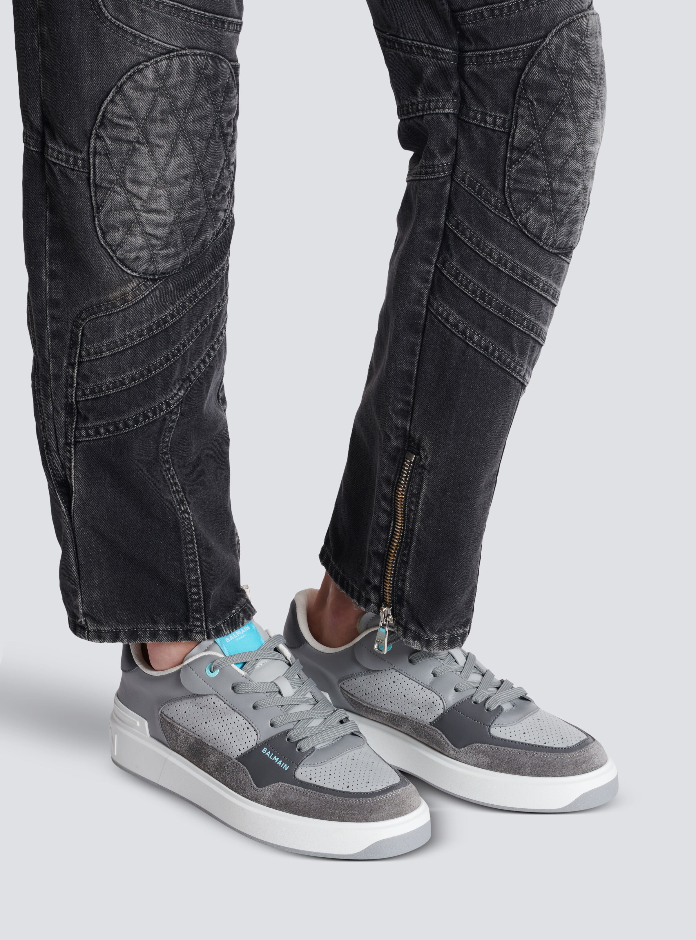 B-Court Flip perforated leather sneakers - 10
