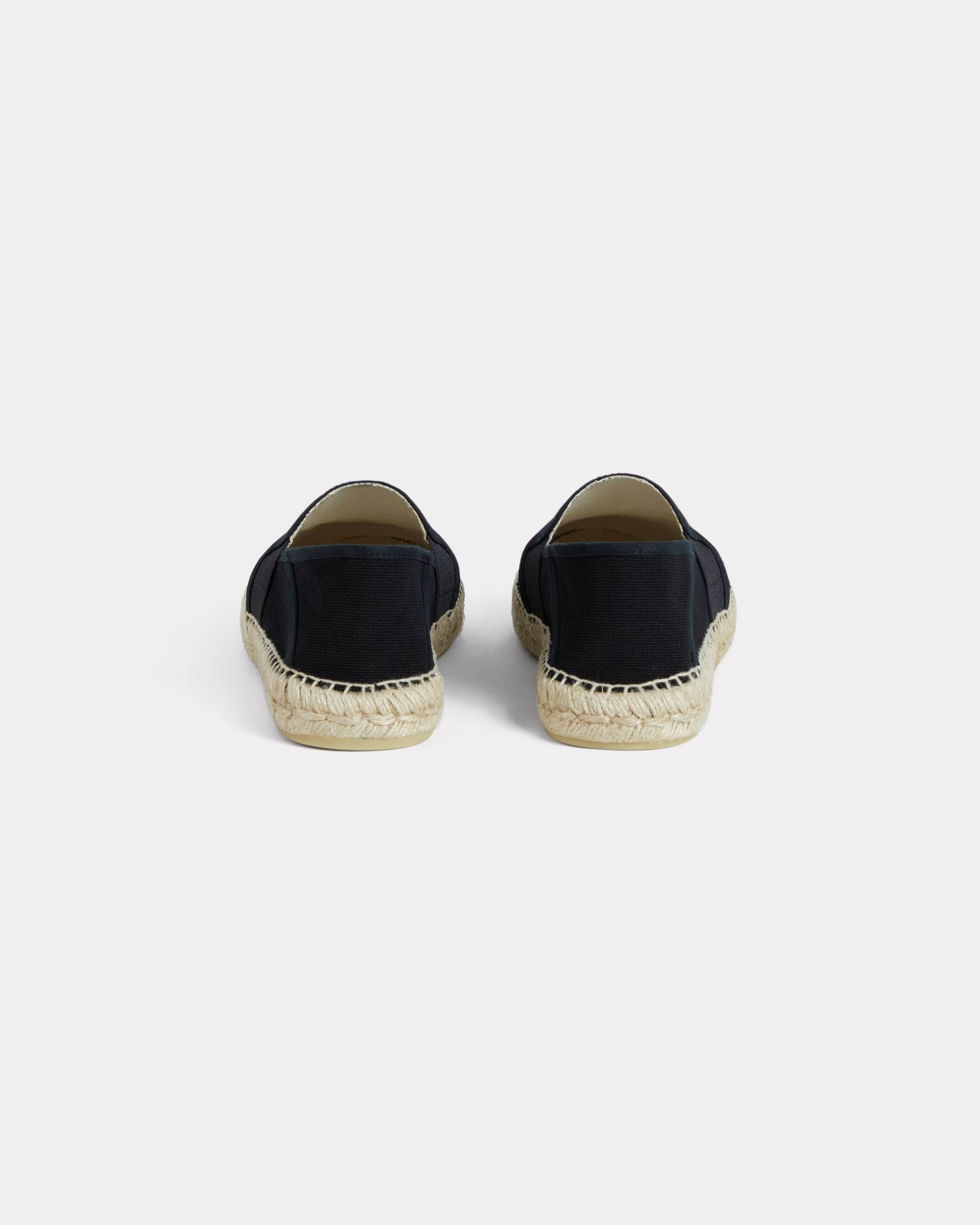 'Lucky Tiger' embroidered canvas espadrilles - 3