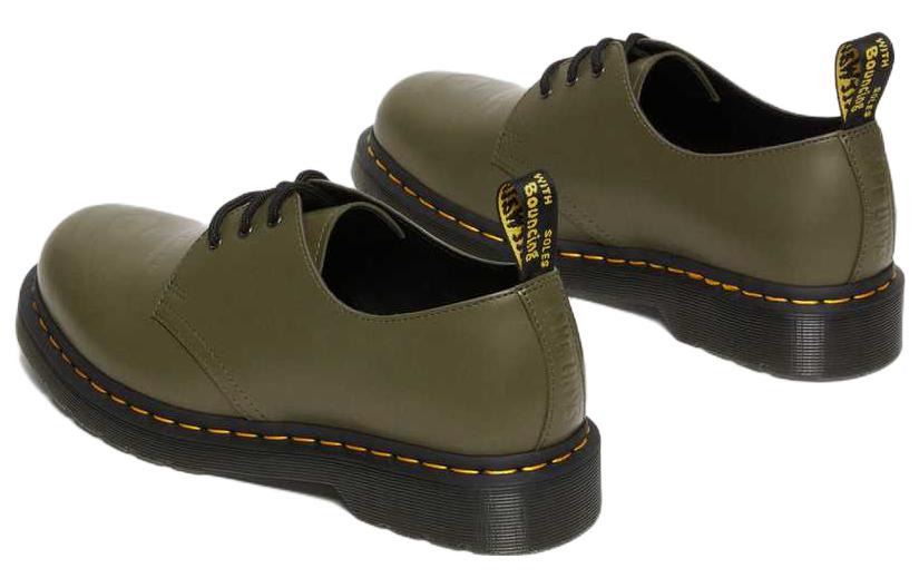 Dr. Martens 1461 AAPE Smooth Leather Oxford 'Olive Green' 27984355 - 5