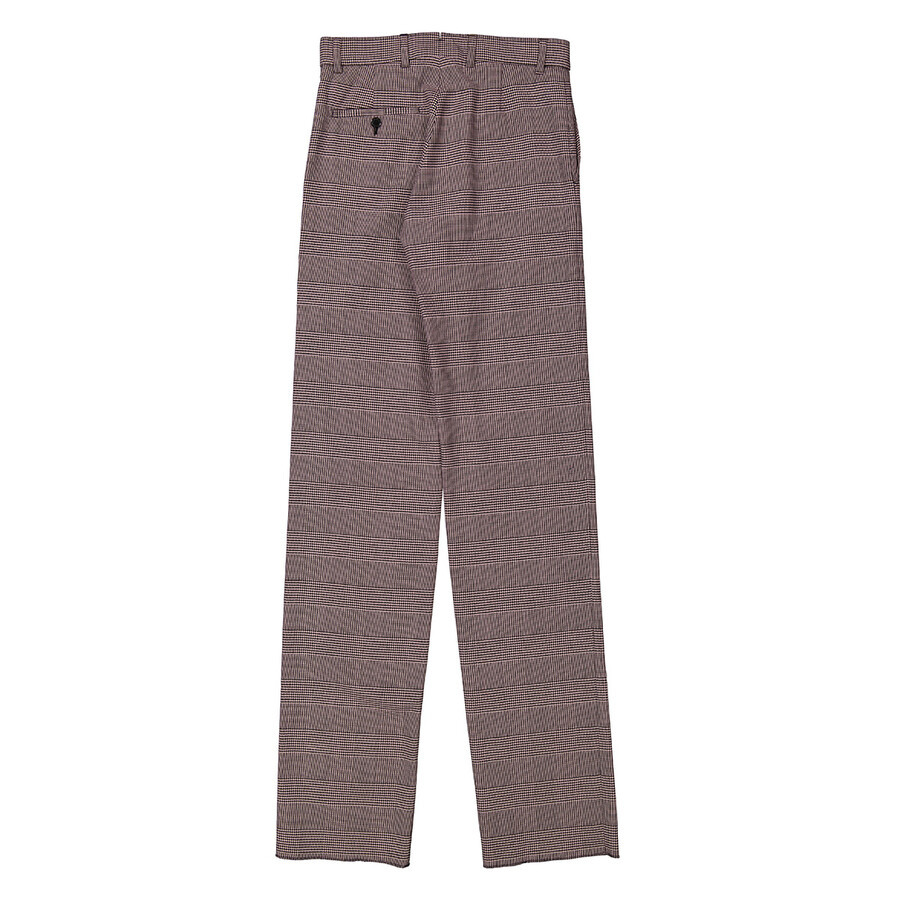 Vetements Light Pink Check Tailored Trousers - 2