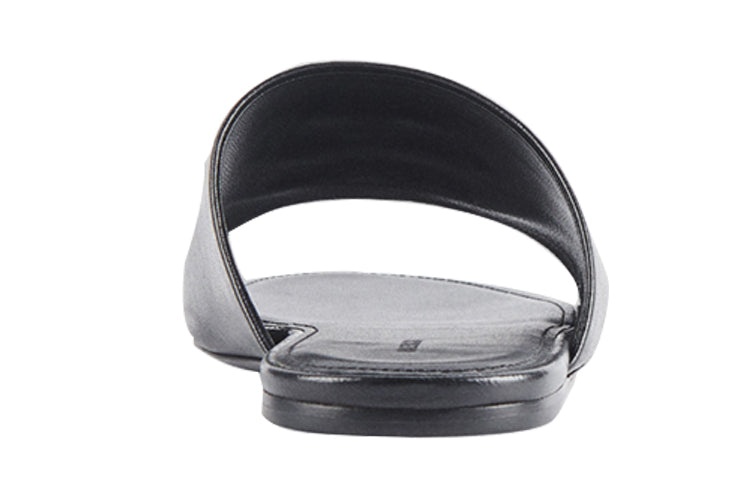 (WMNS) Balenciaga Oval Mules Black 604061WA8F91088 - 5