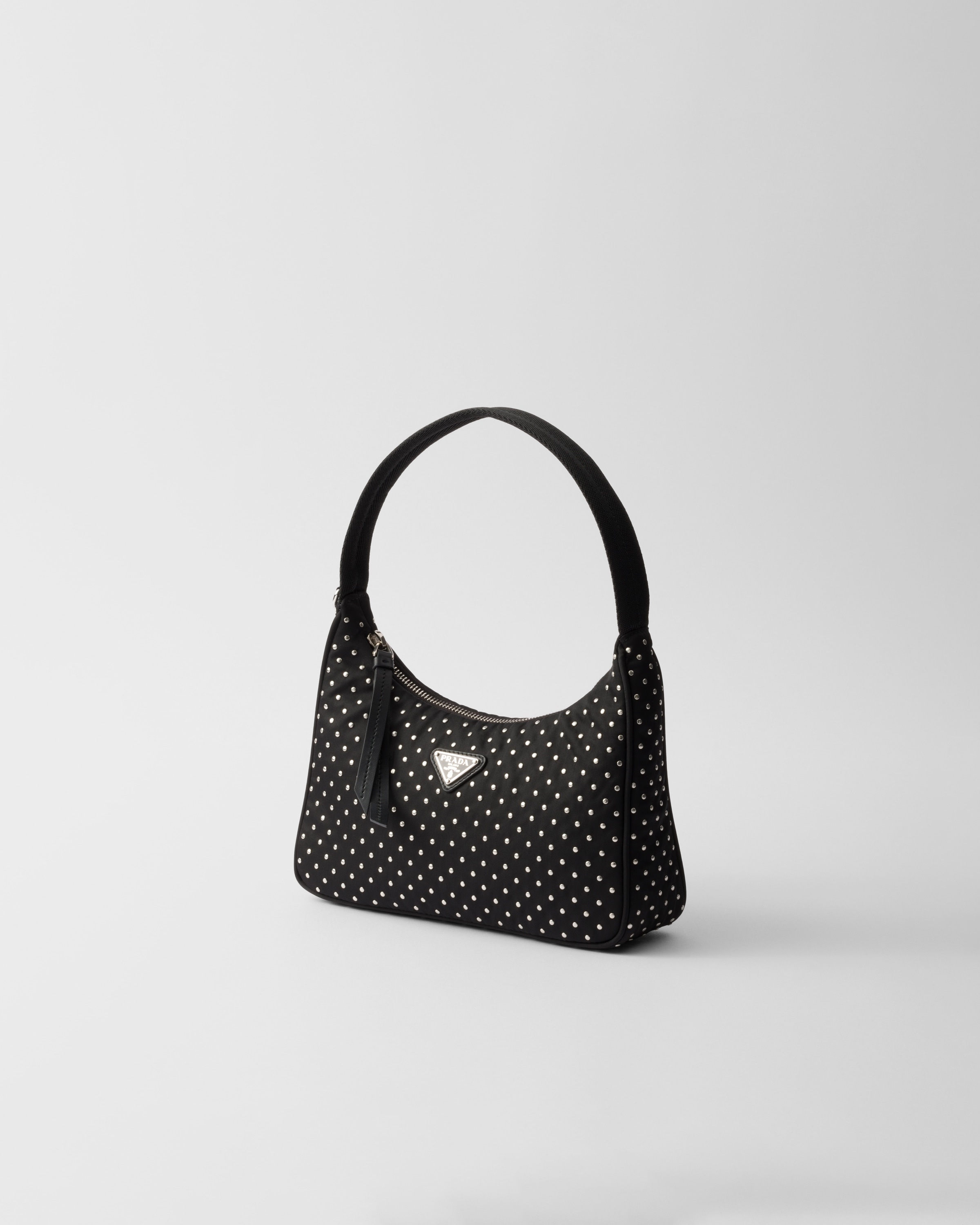 Prada Re-Edition Re-Nylon mini bag with studs - 2