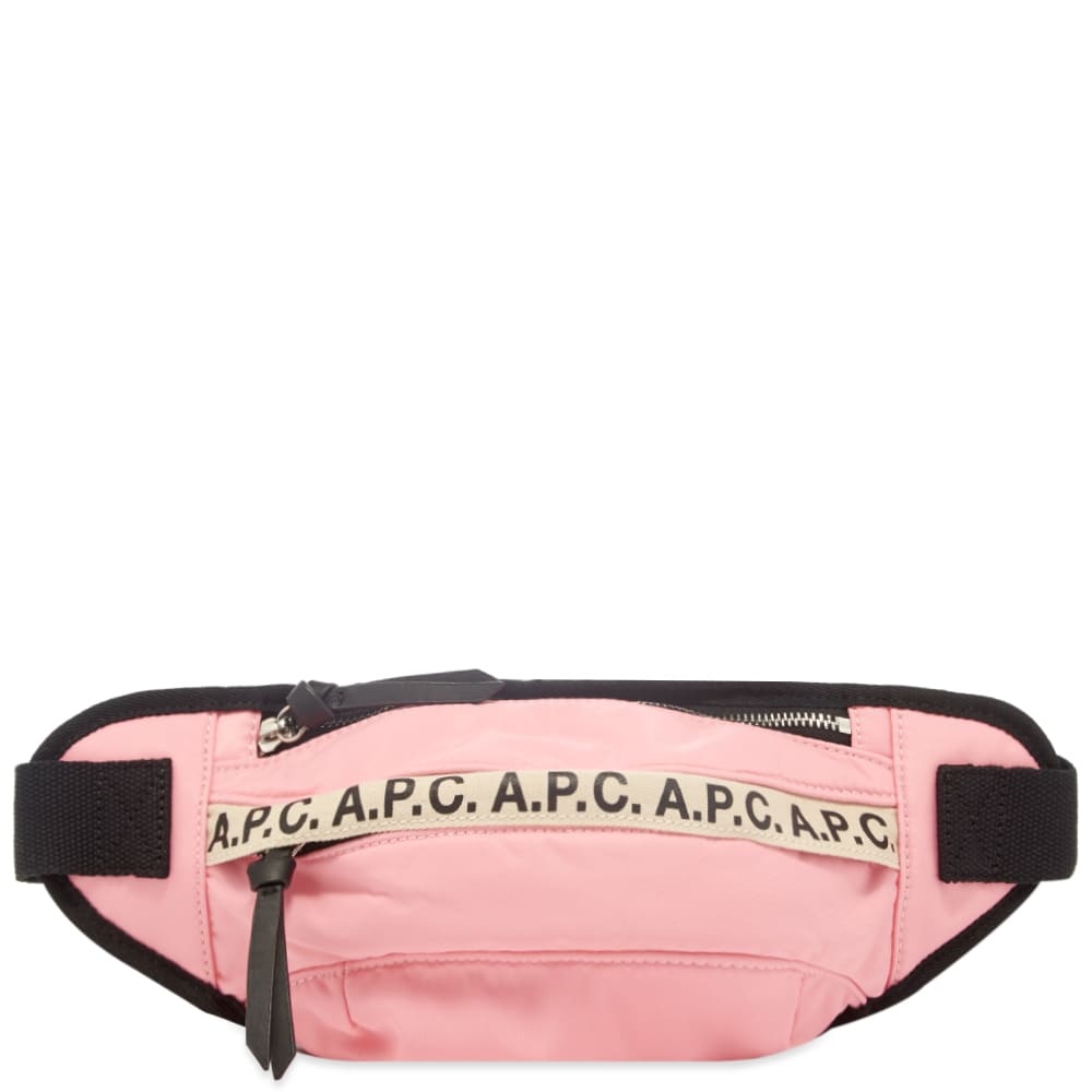 A.P.C. Tape Logo Waist Bag - 1