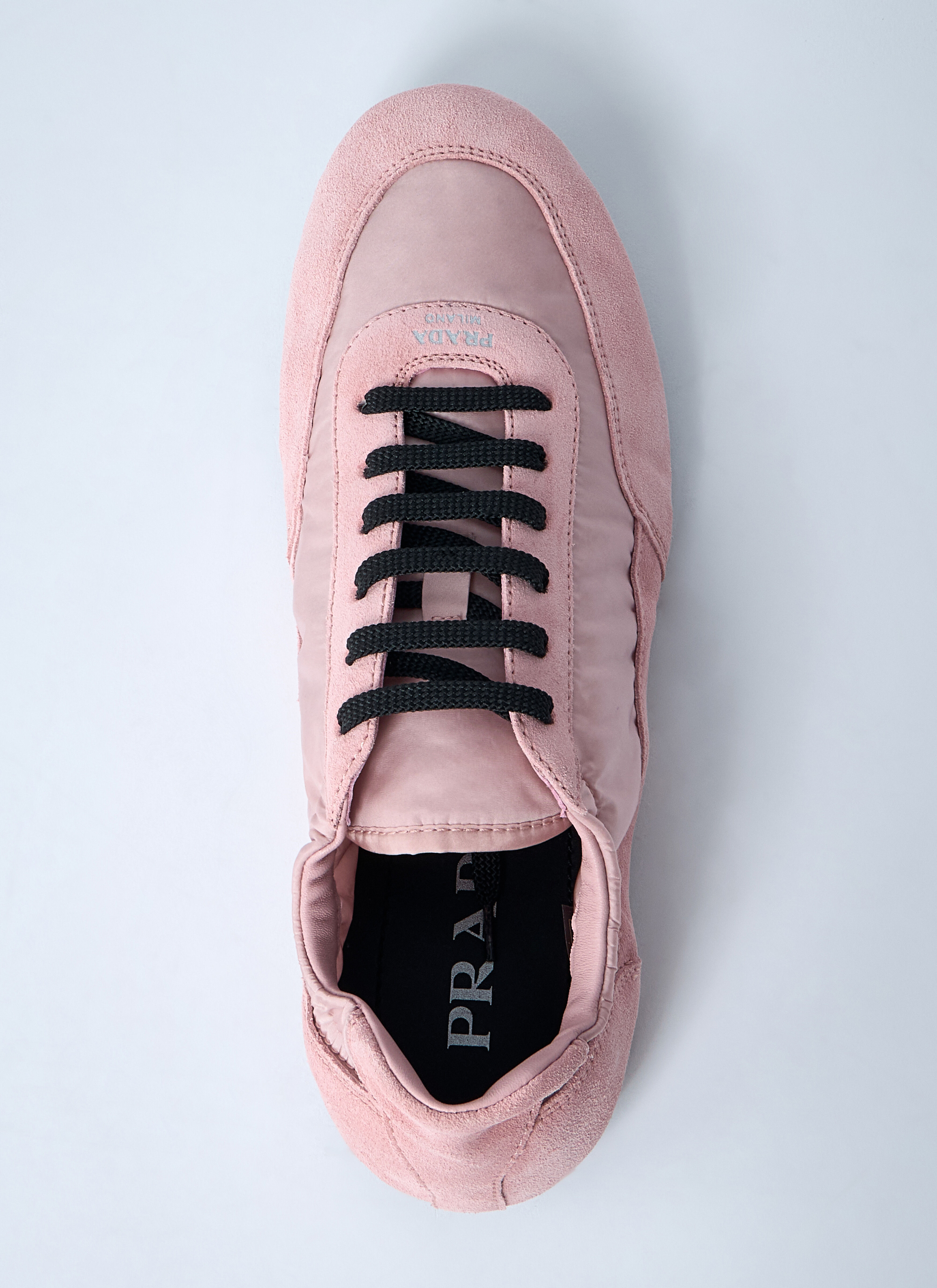 Collapse Re-Nylon And Suede Sneakers - 6