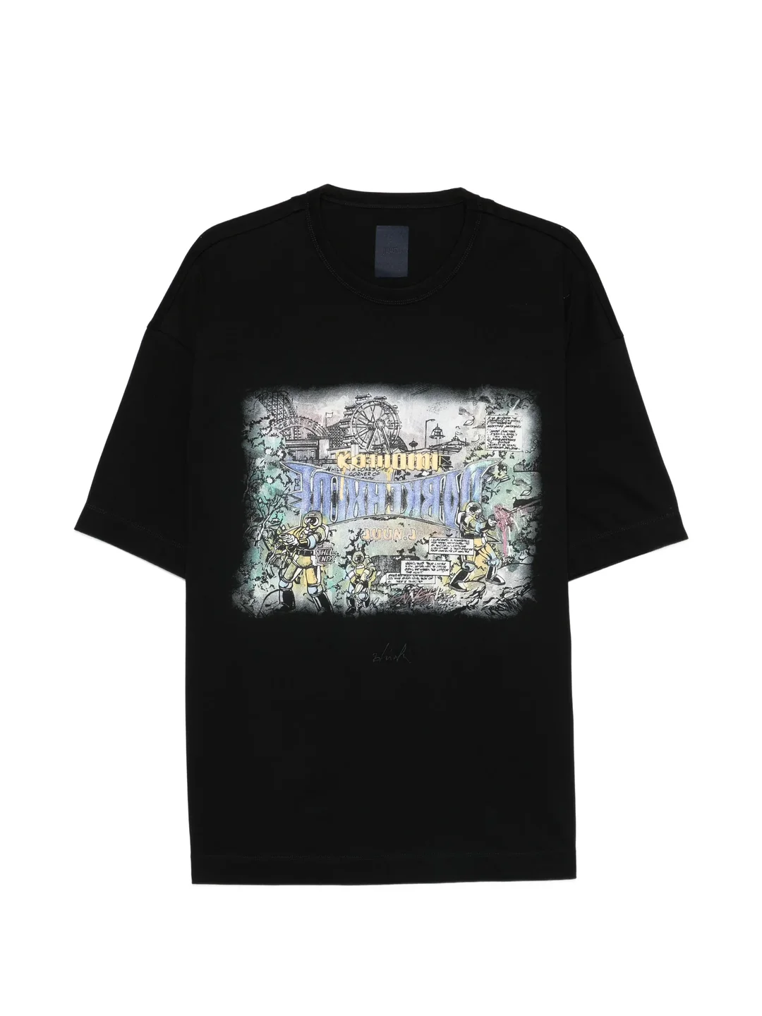 NIIMI HIROKI Space Cartoon Tee - 1