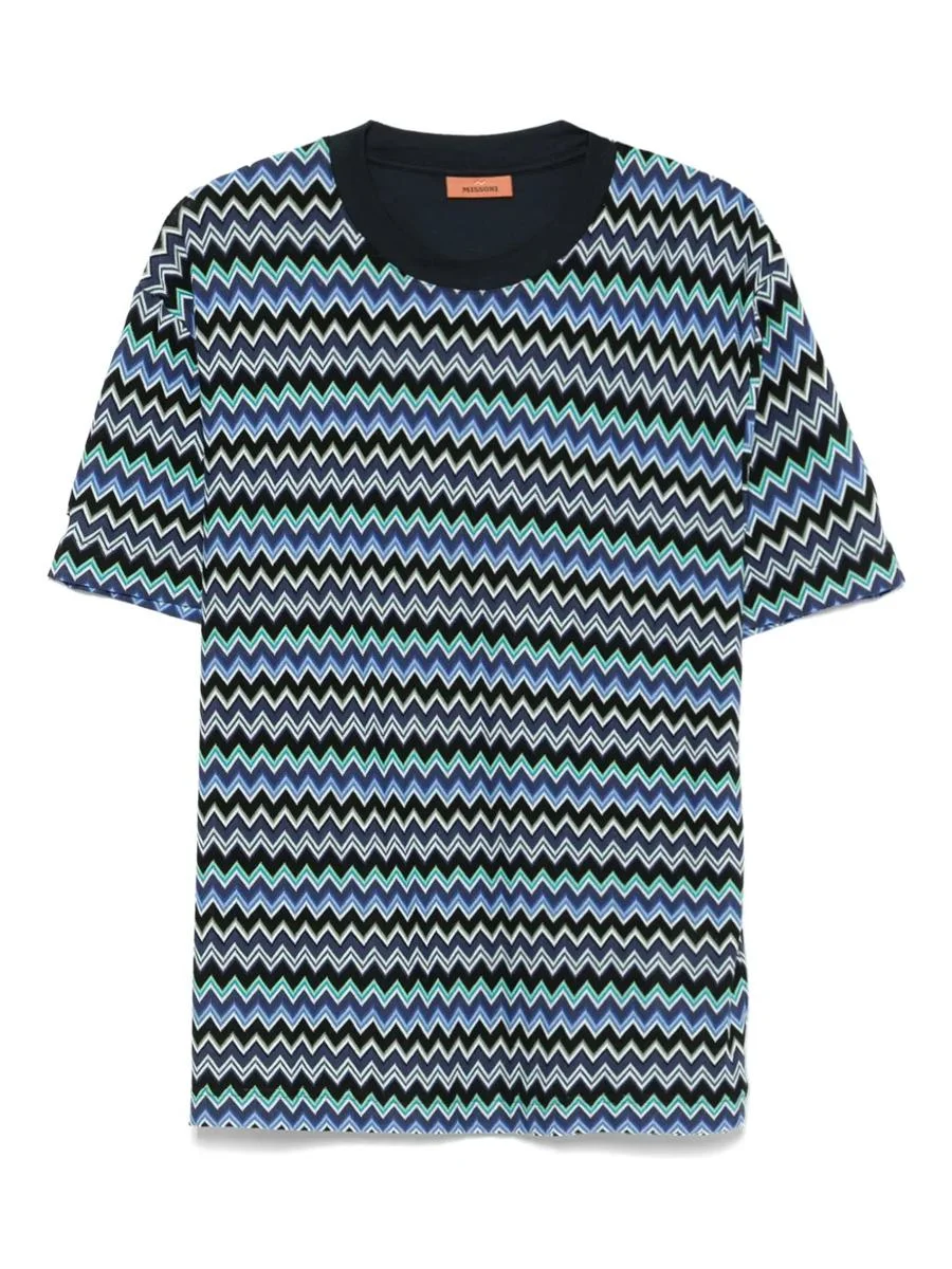 Missoni Zigzag Print T-Shirt - 1