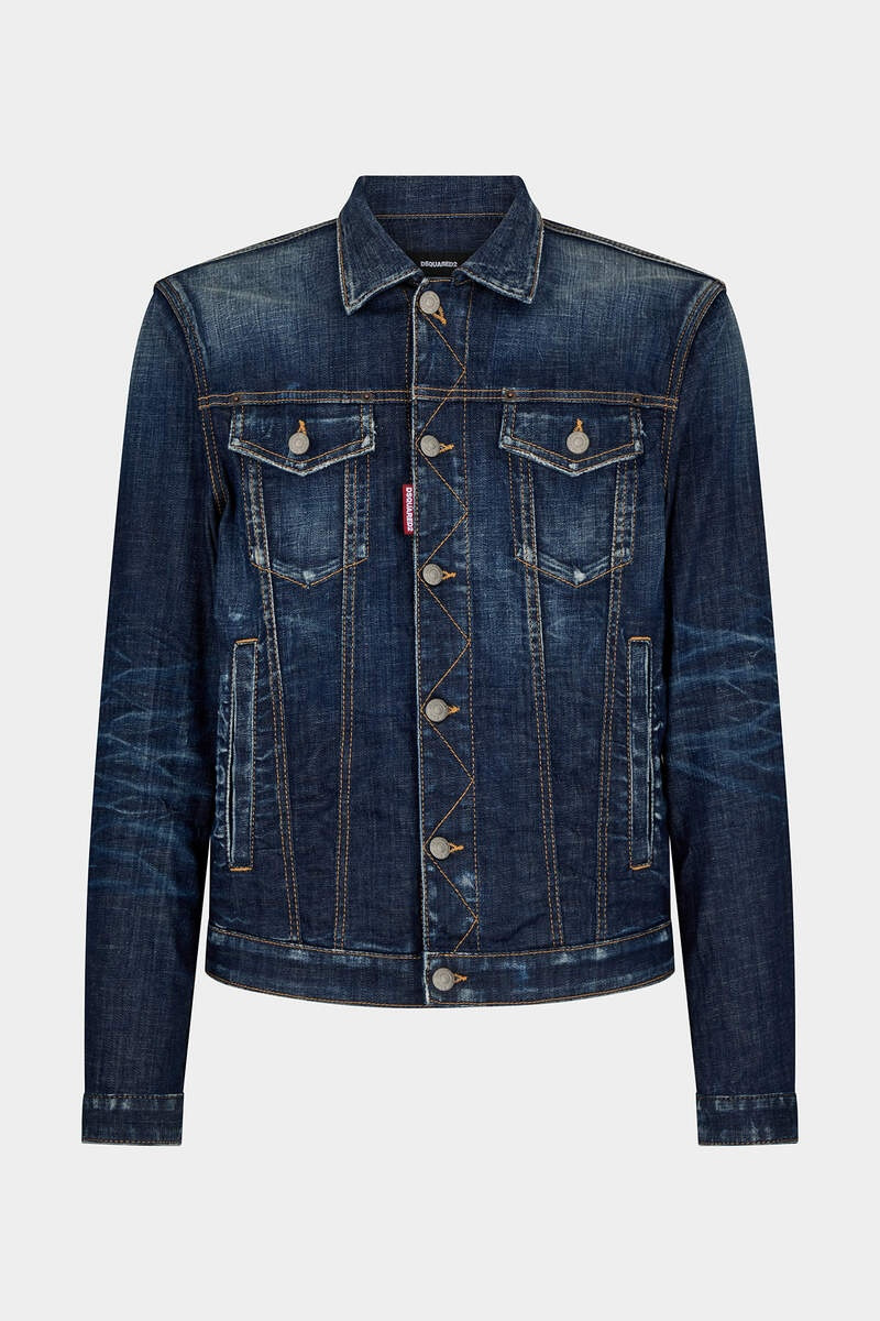 DARK CLEAN WASH DAN DENIM JACKET 1
