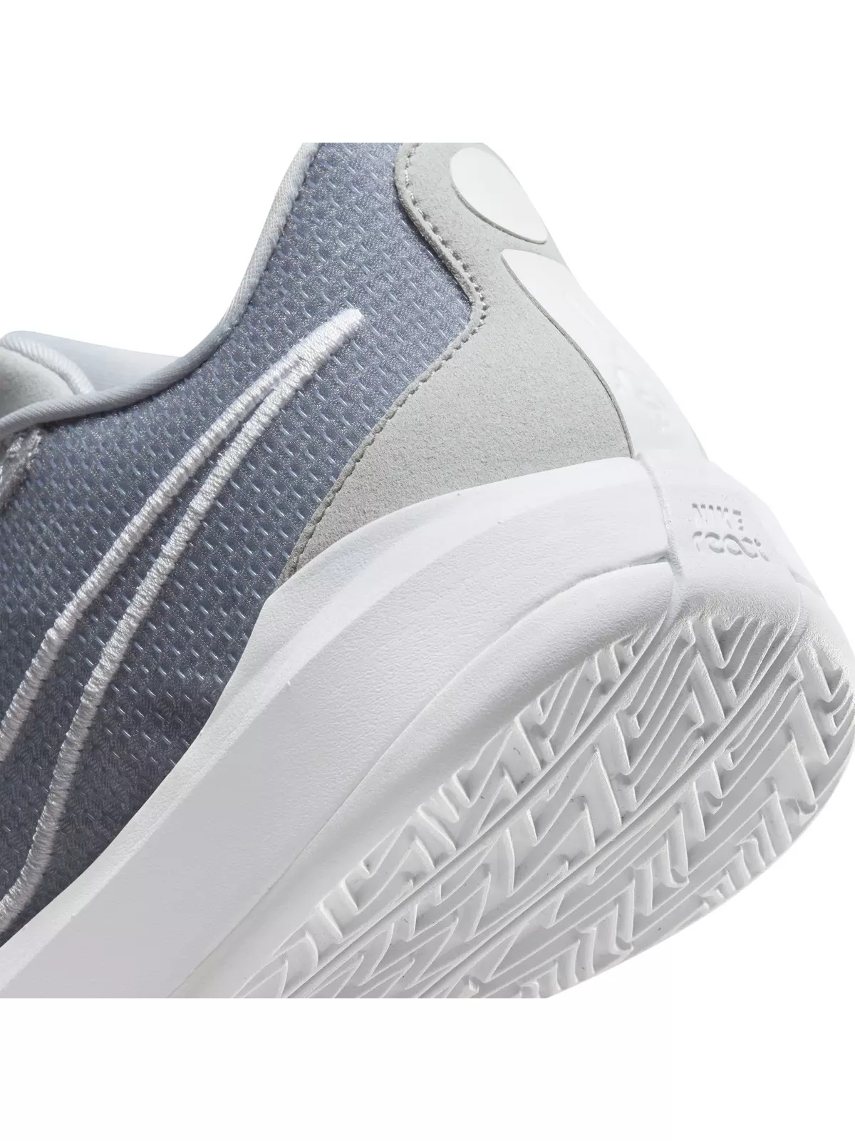 Sabrina 1 (TEAM) "Wolf Grey/White" Women's Basketball Shoe - 8