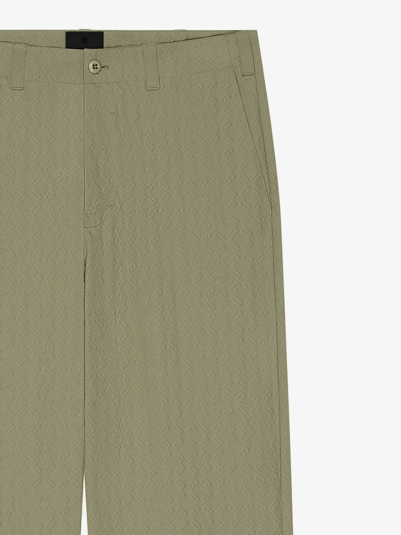 CARGO PANTS IN TEXTURED MONOGRAM 72 4