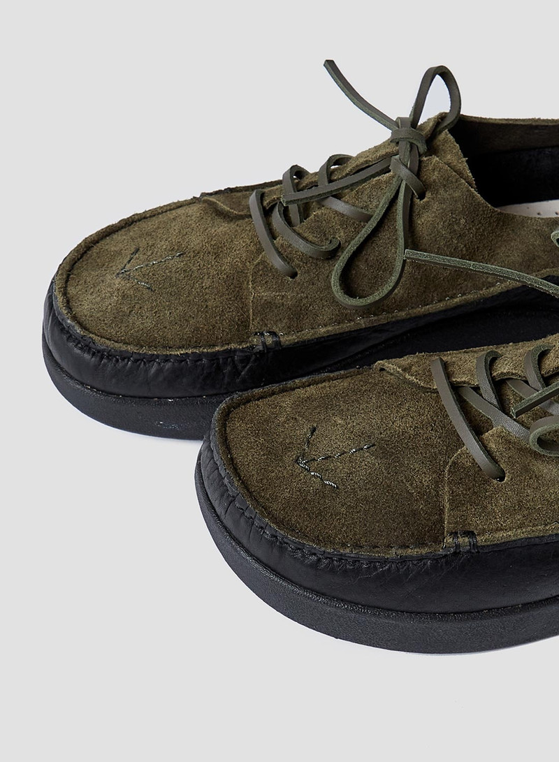 Nigel Cabourn Yogi x Nigel Cabourn Finn II in Olive/ Black outlook