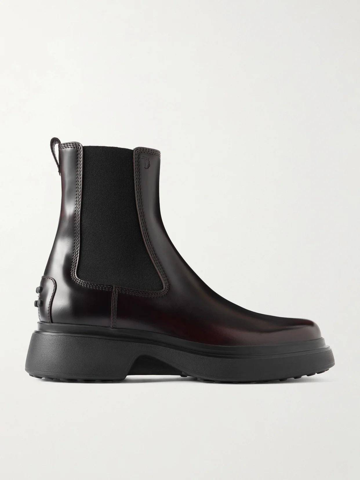 Gomma 74l Glossed Leather Chelsea Boots - 1