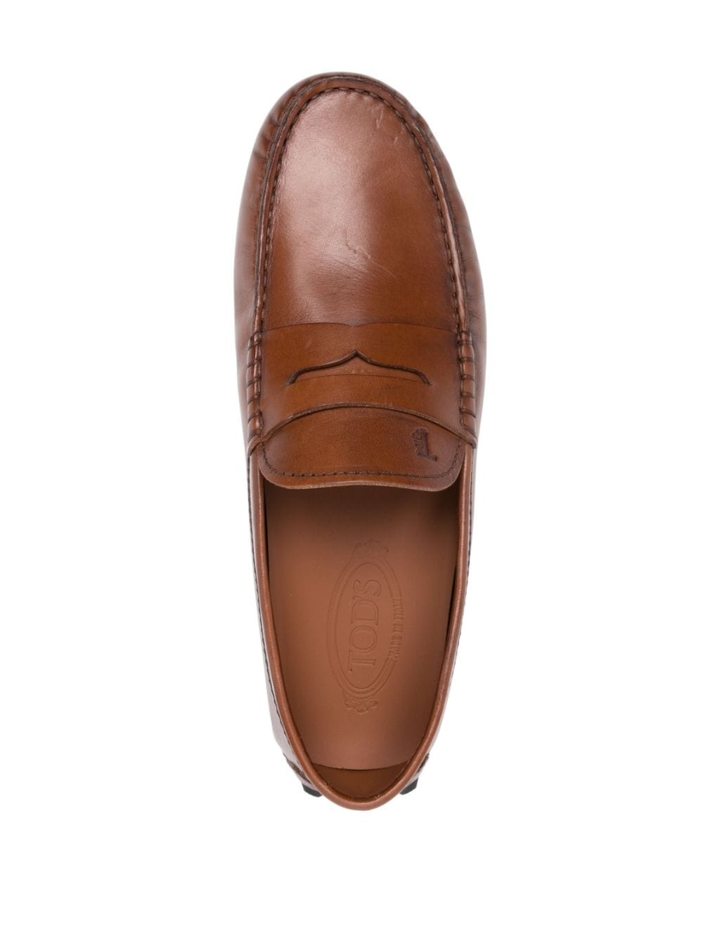 Gommino Bubble leather driving moccasins - 4