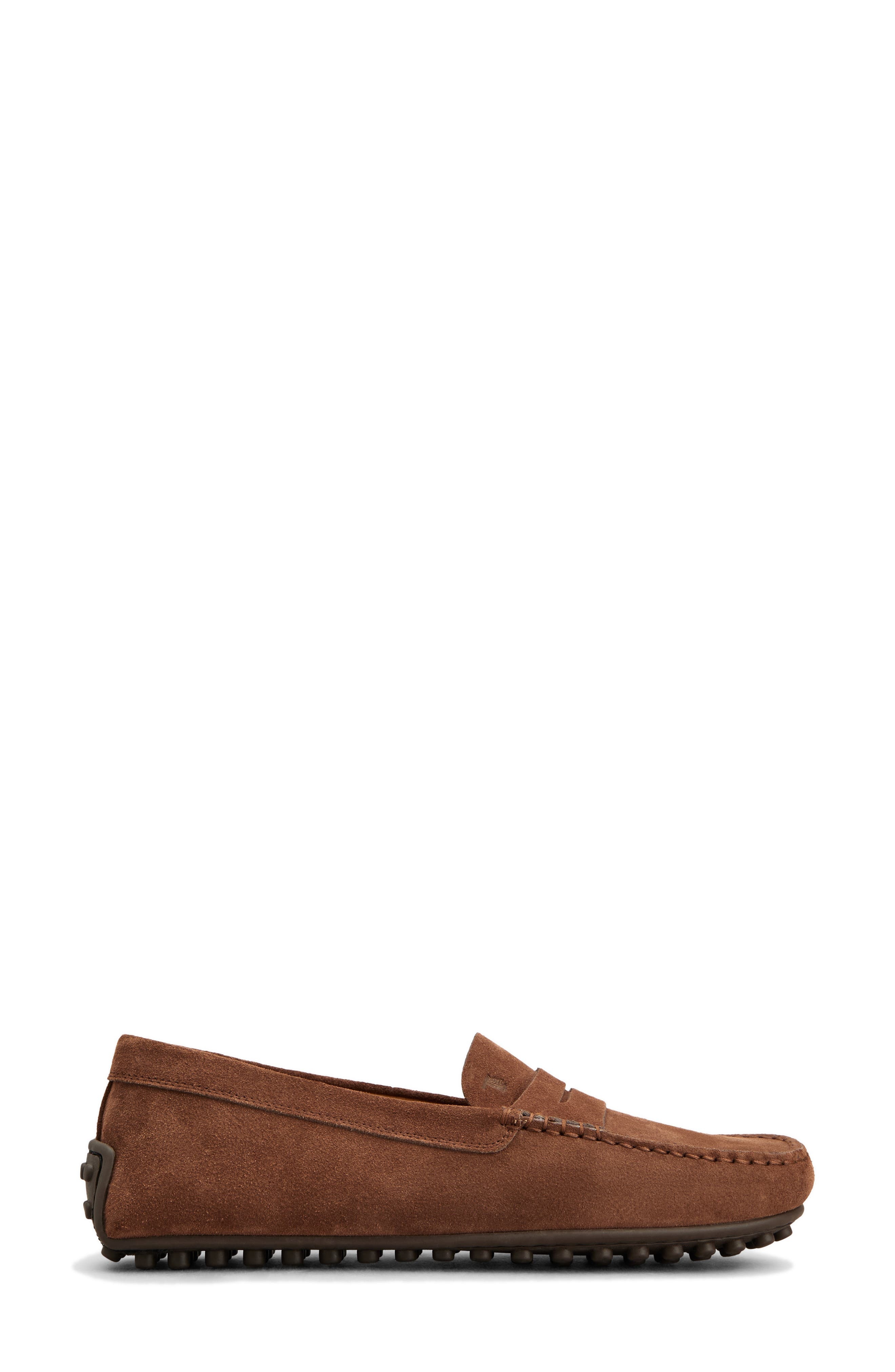 Tod's City Gommino Driving Shoe in Marrone Scuro at Nordstrom - 3