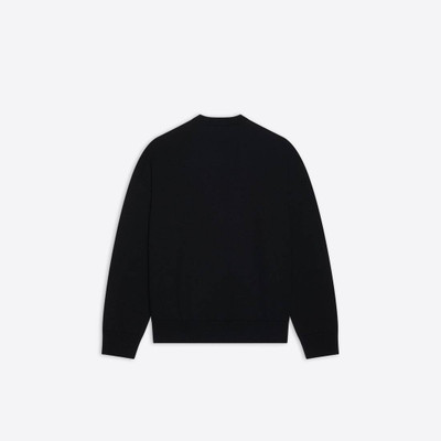 BALENCIAGA Men's Cities Paris Sweater in Black outlook