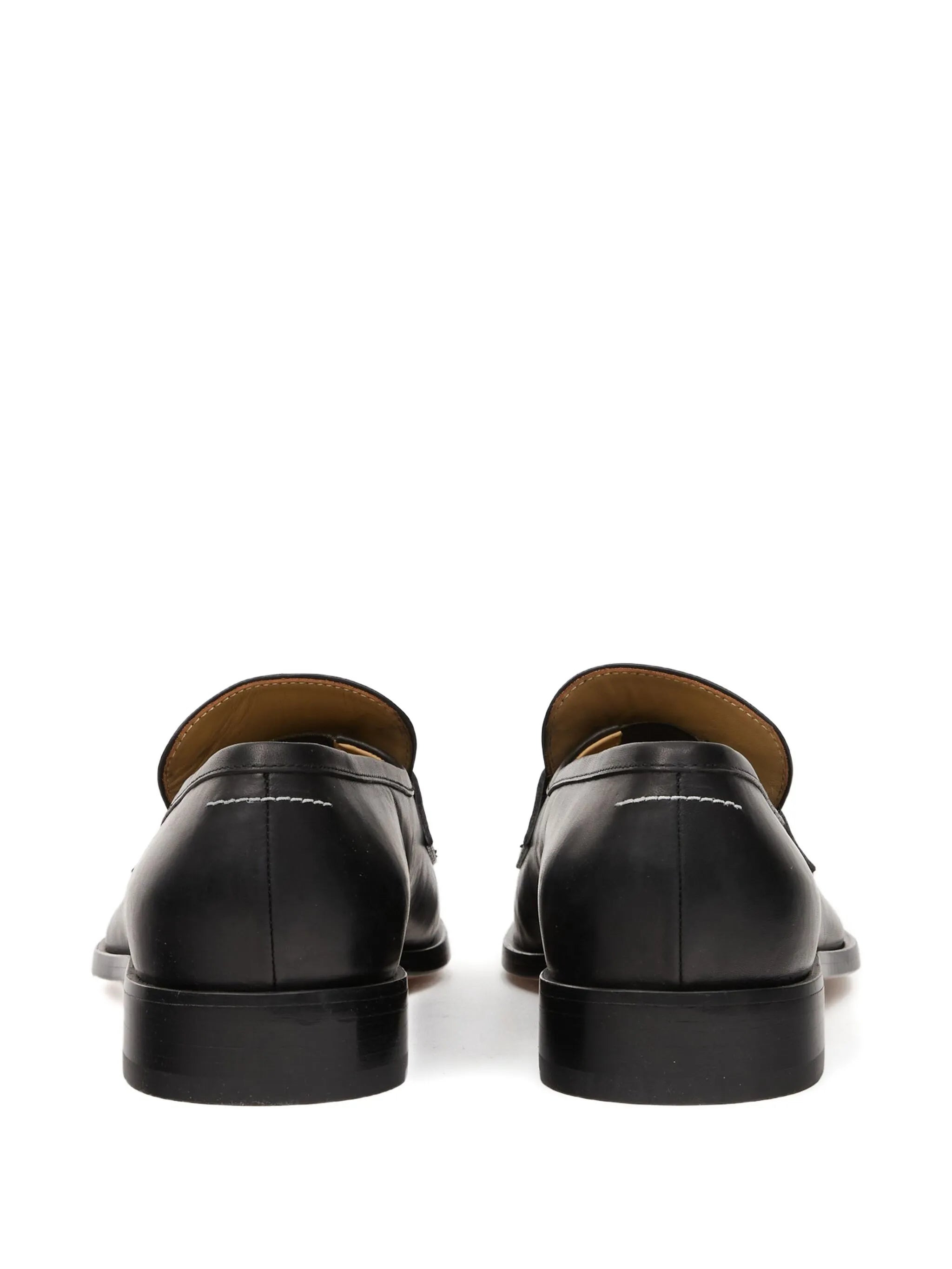Mm6 Maison Margiela Tabi Leather Loafers - 5