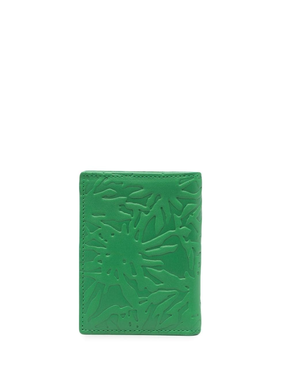 embossed leather wallet - 2