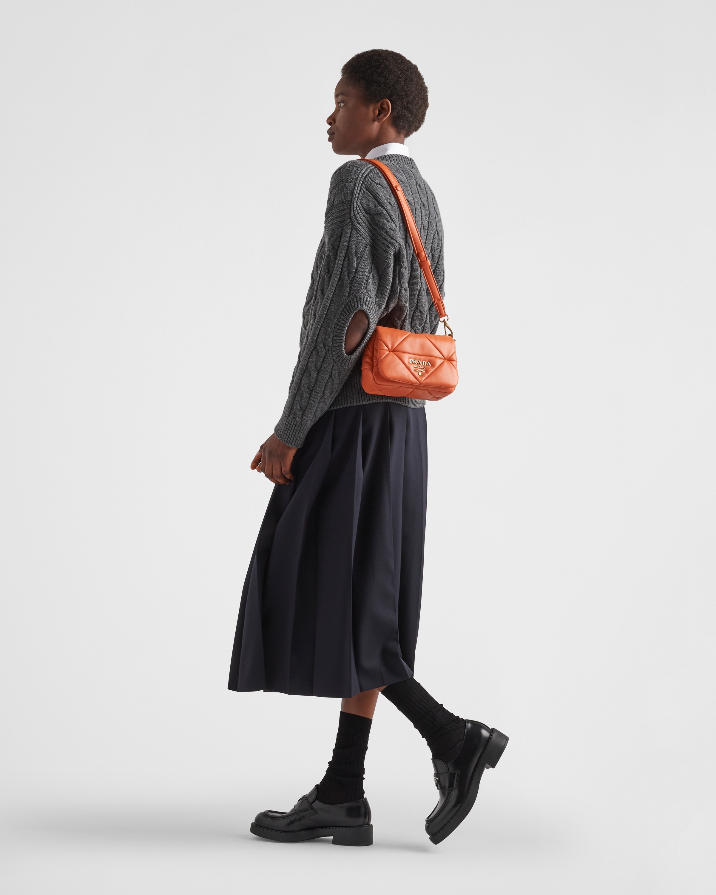 Prada System nappa patchwork shoulder bag - 2