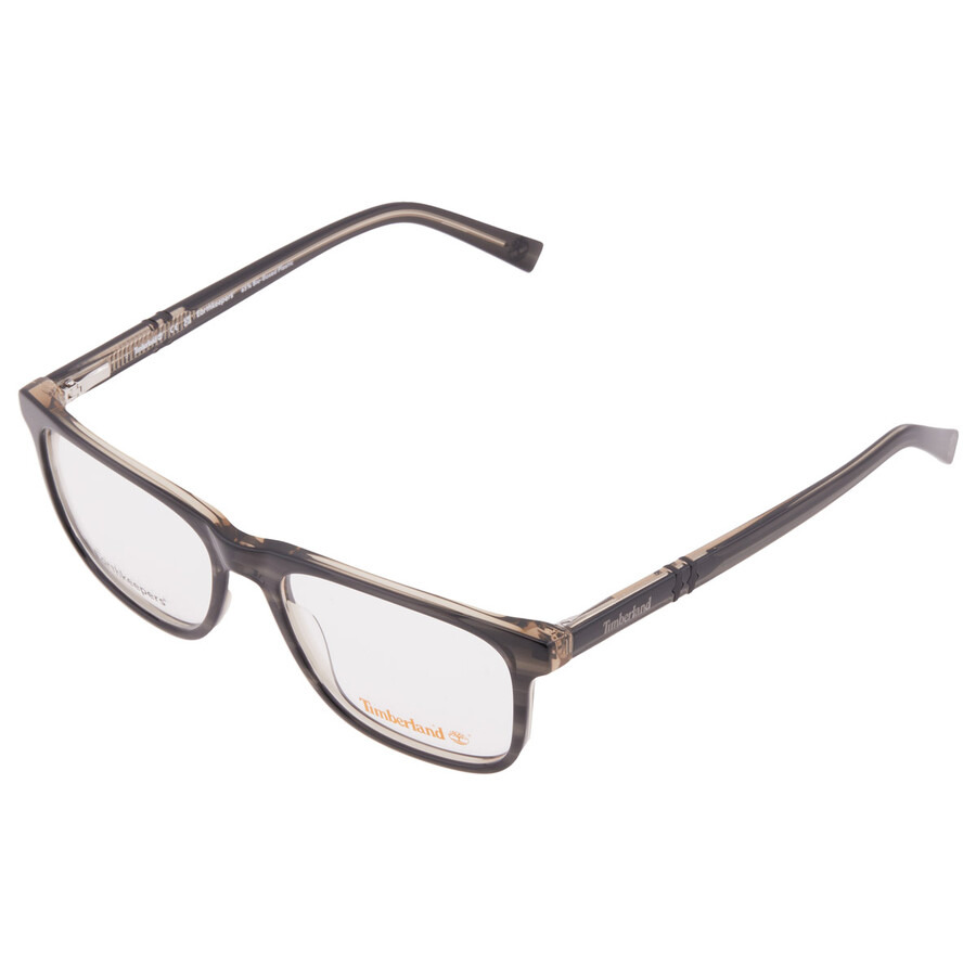 Timberland Demo Rectangular Men's Eyeglasses TB50022 020 55 - 3