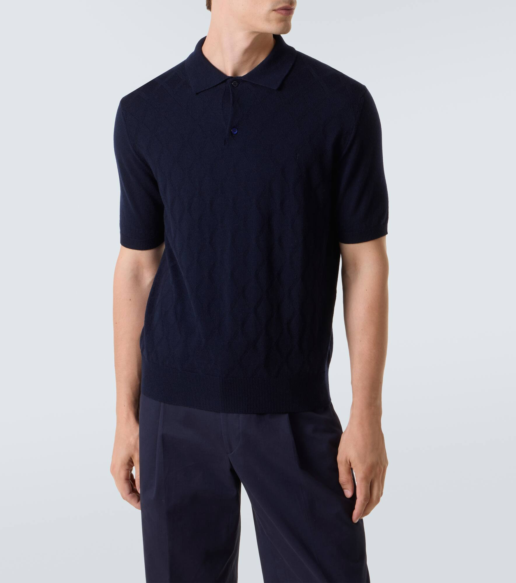 Wool polo shirt - 3