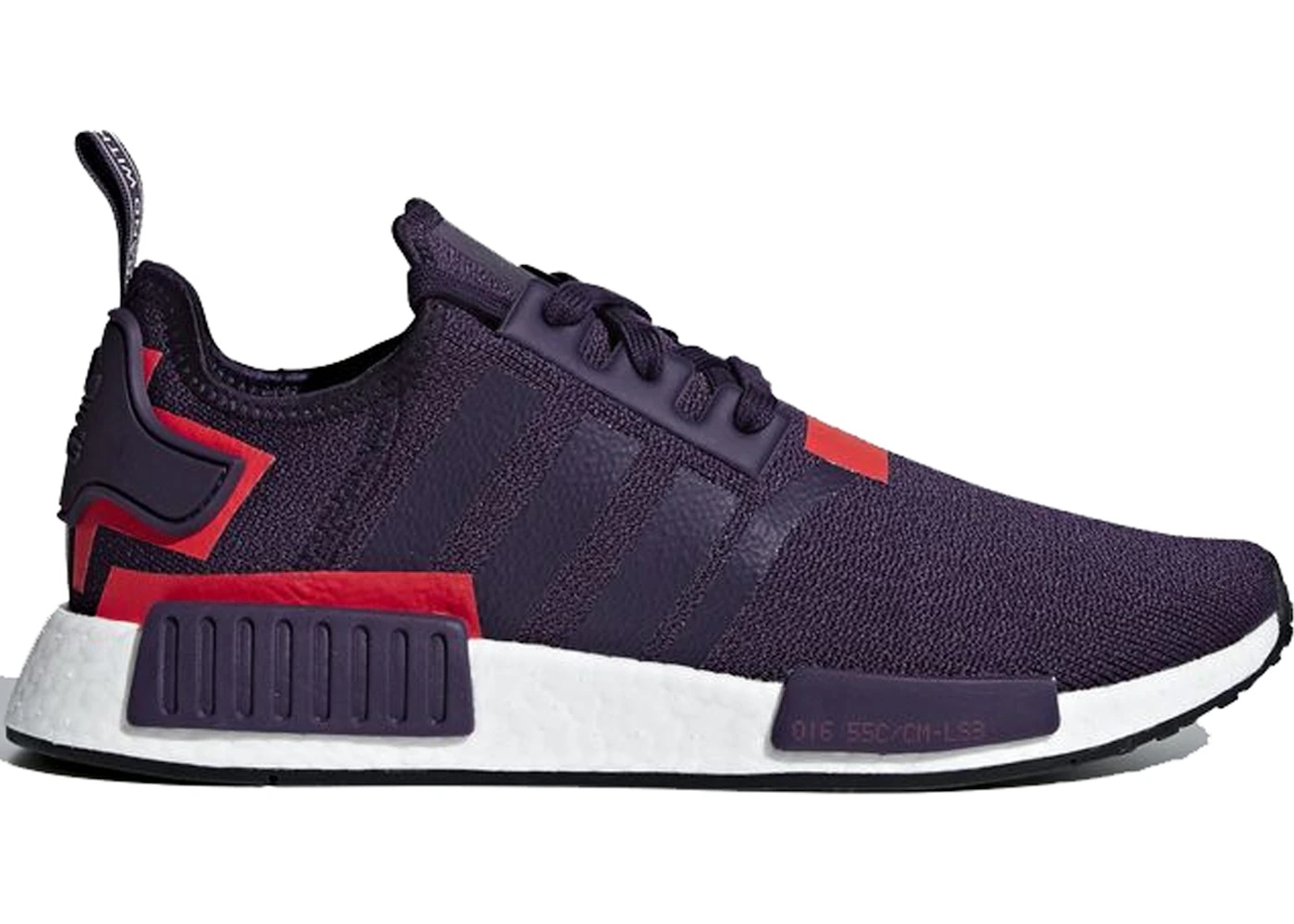 adidas NMD R1 Legend Purple Shock Red - 1