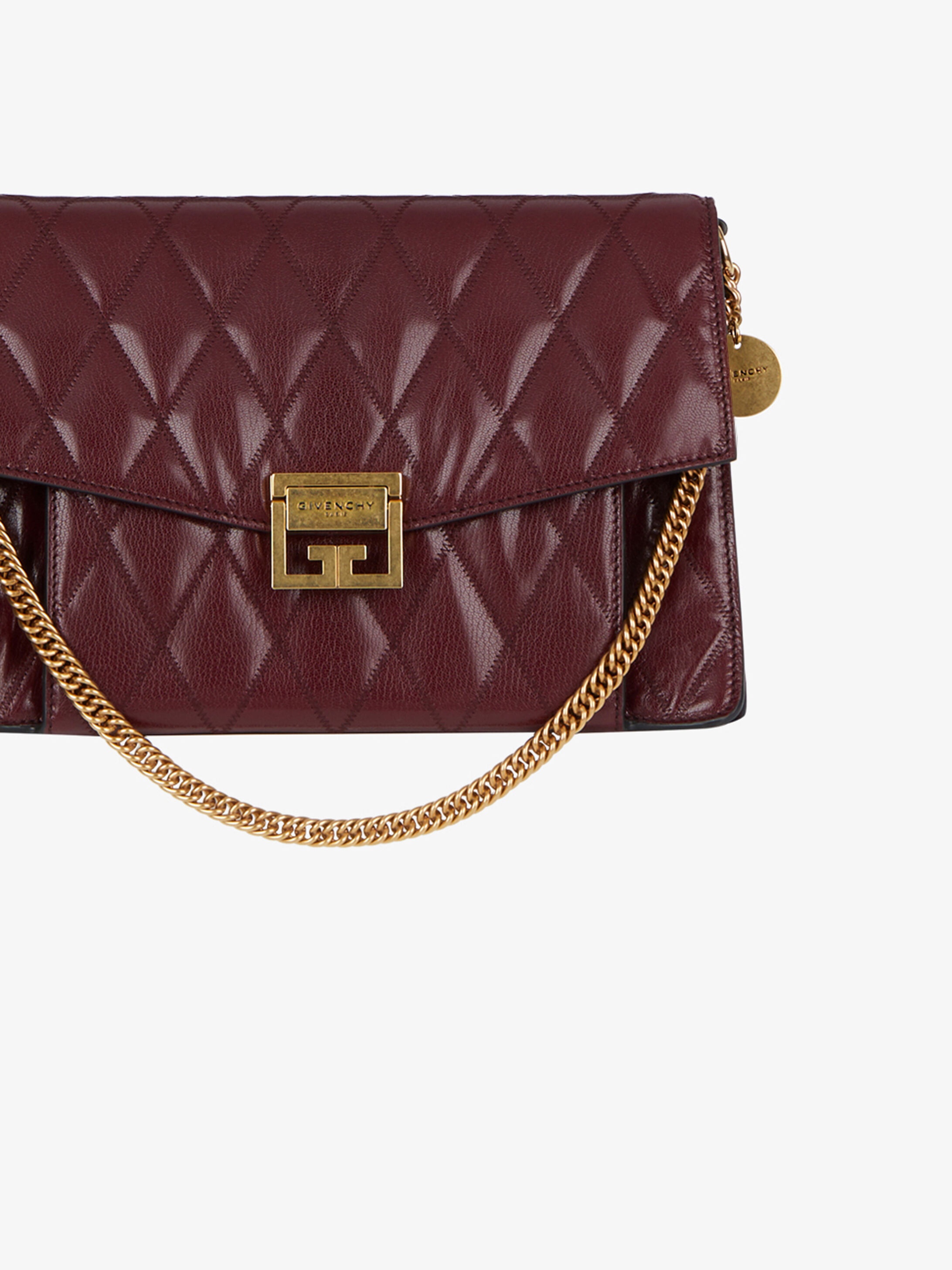 Medium GV3 bag in quilted leather - 7