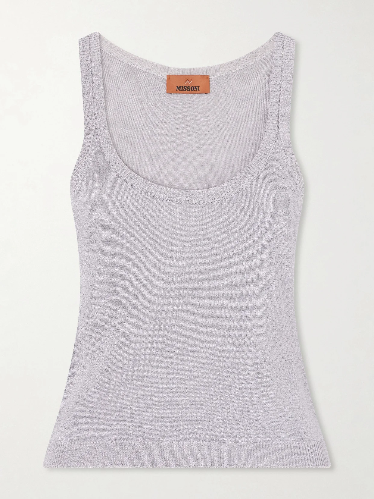Metallic Knitted Tank - 1