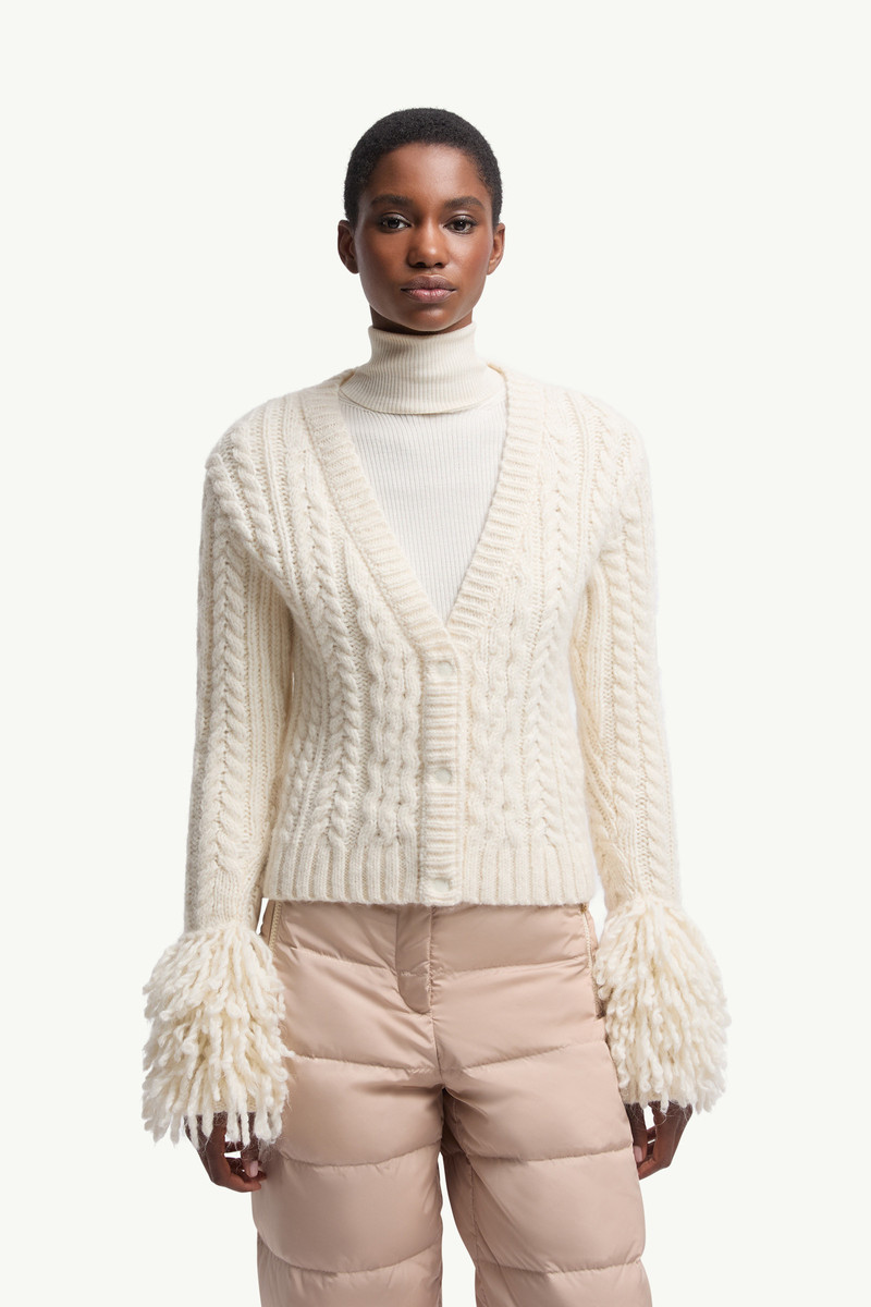 Alpaca Blend V-Neck Cardigan 3