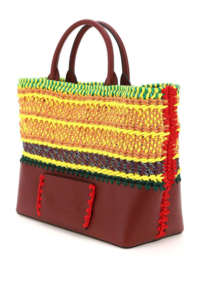 Valentino CROCHET SMALL SHOPPING BAG outlook