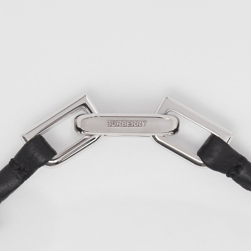 Burberry Chain-link Clasp Lambskin Bracelet outlook