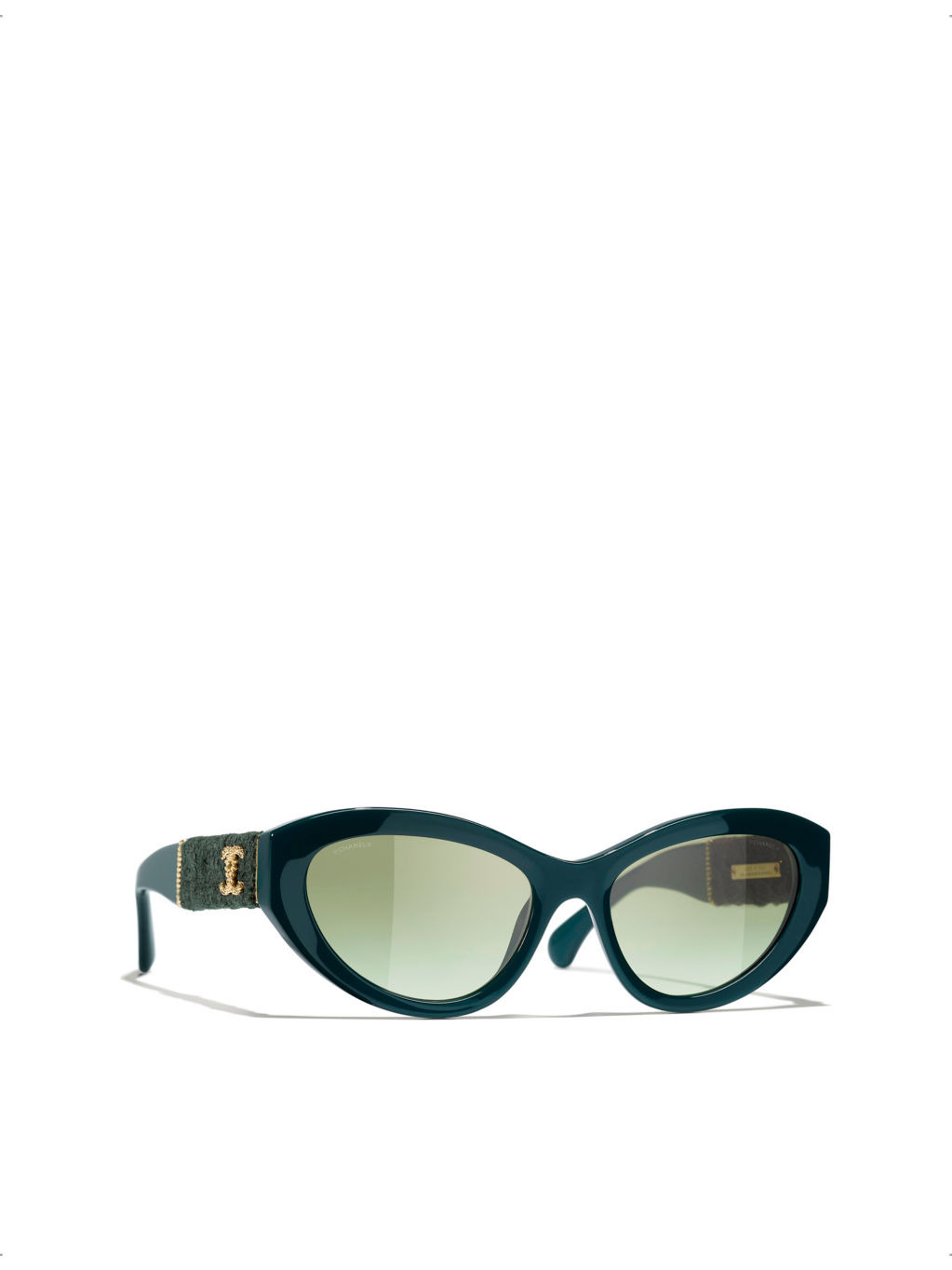 CH5513 cat eye-frame acetate sunglasses - 3