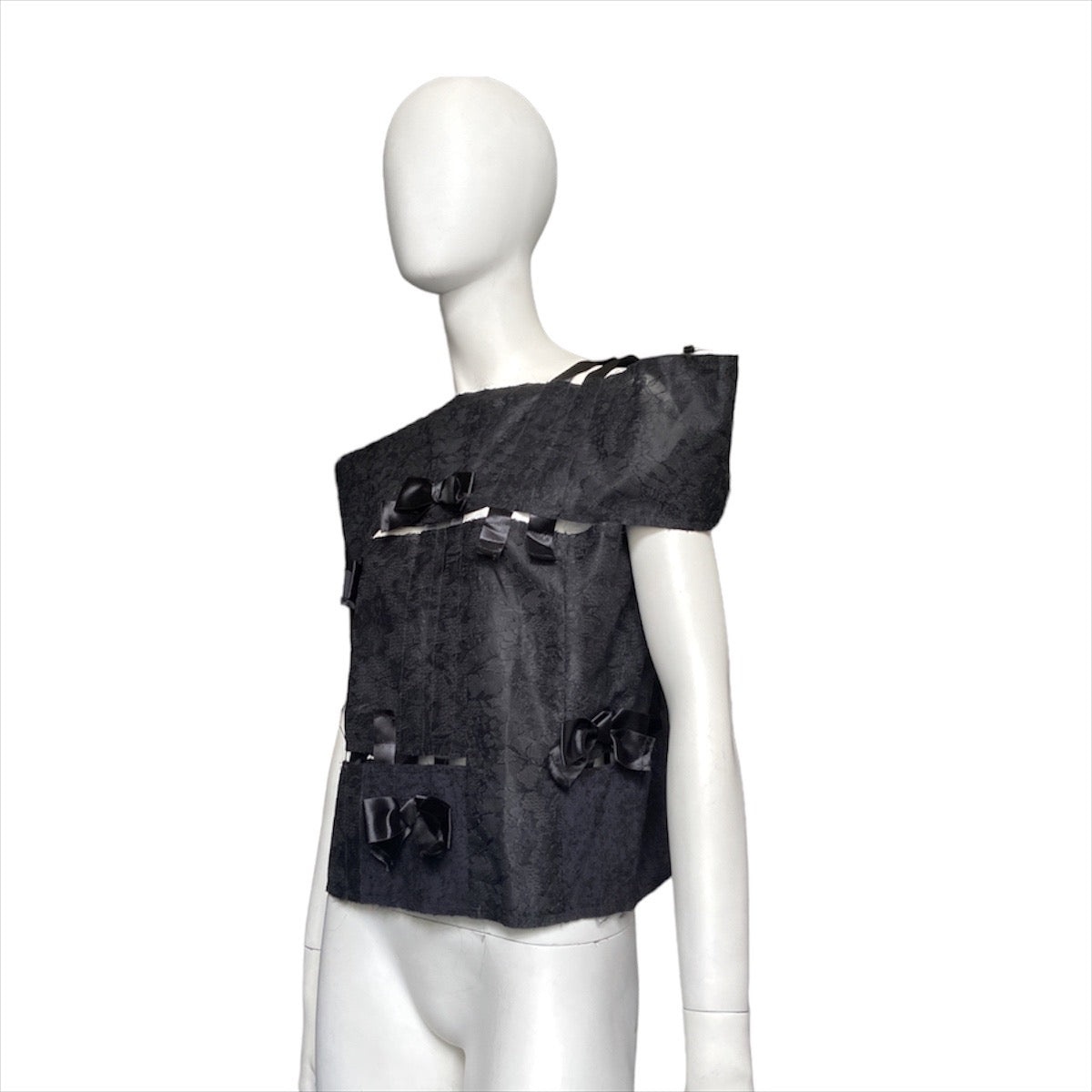 Comme des Garçons fw15 ribbons lace top Xs - 5