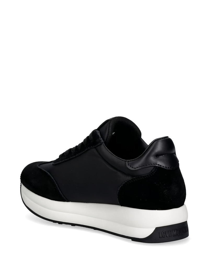 heart appliqué sneakers 3