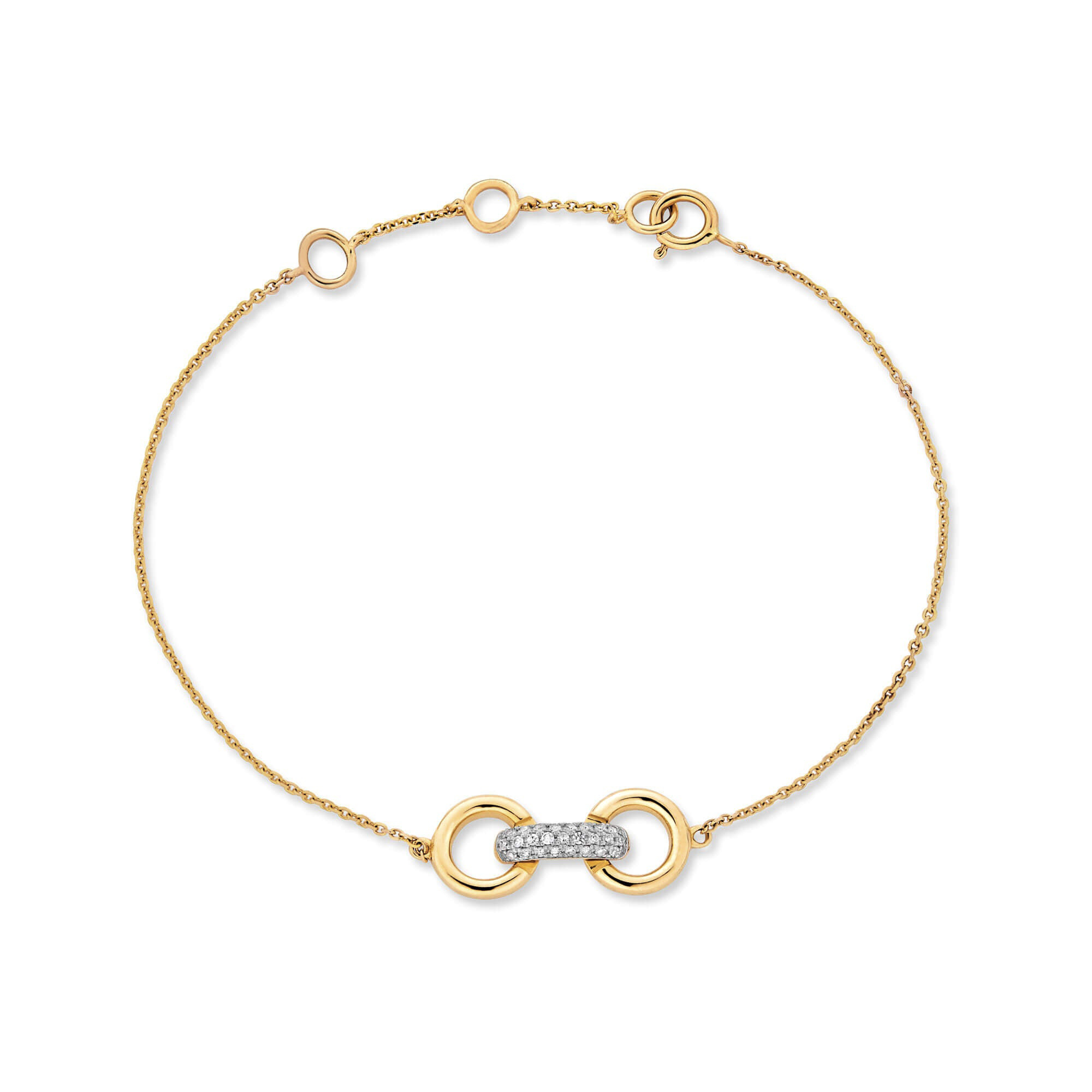 Diamond Bridle Bracelet - 1
