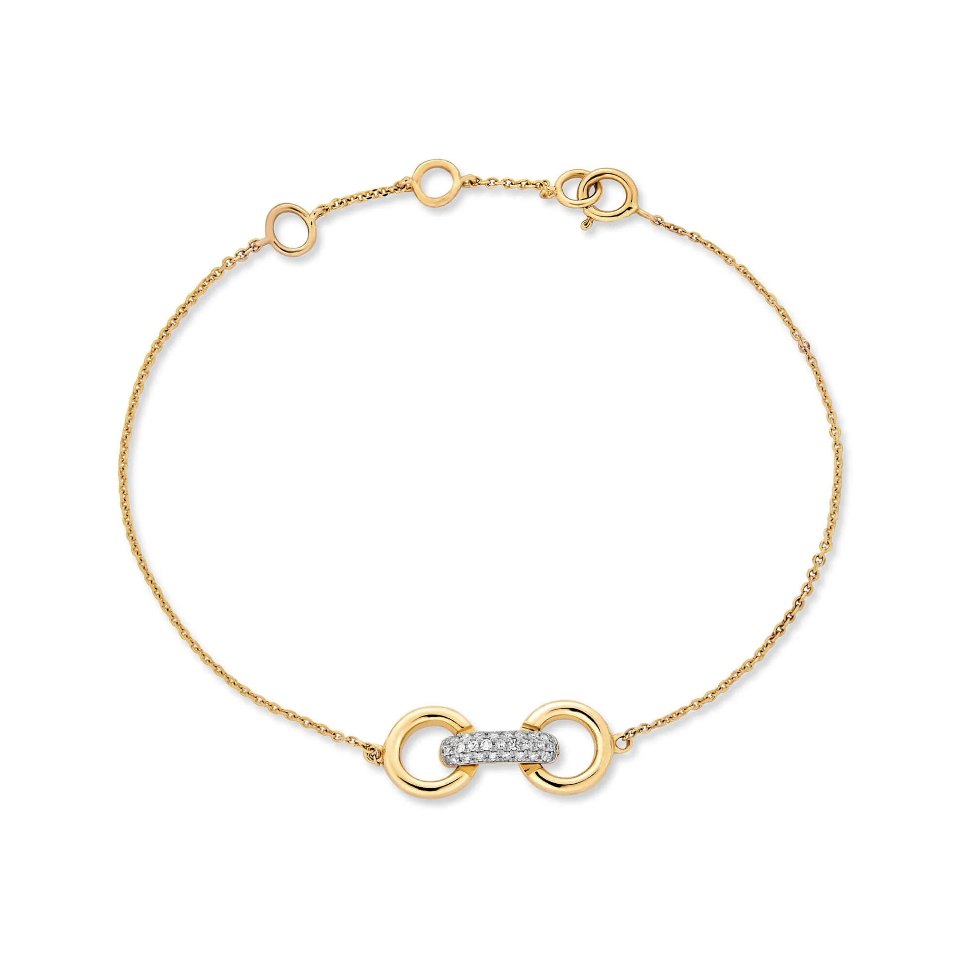 Diamond Bridle Bracelet - 1