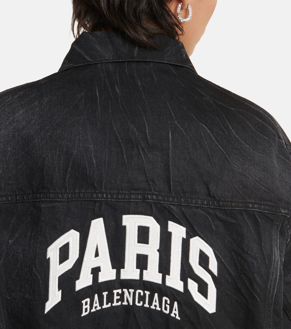 Black Cities Paris Denim Jacket - 8