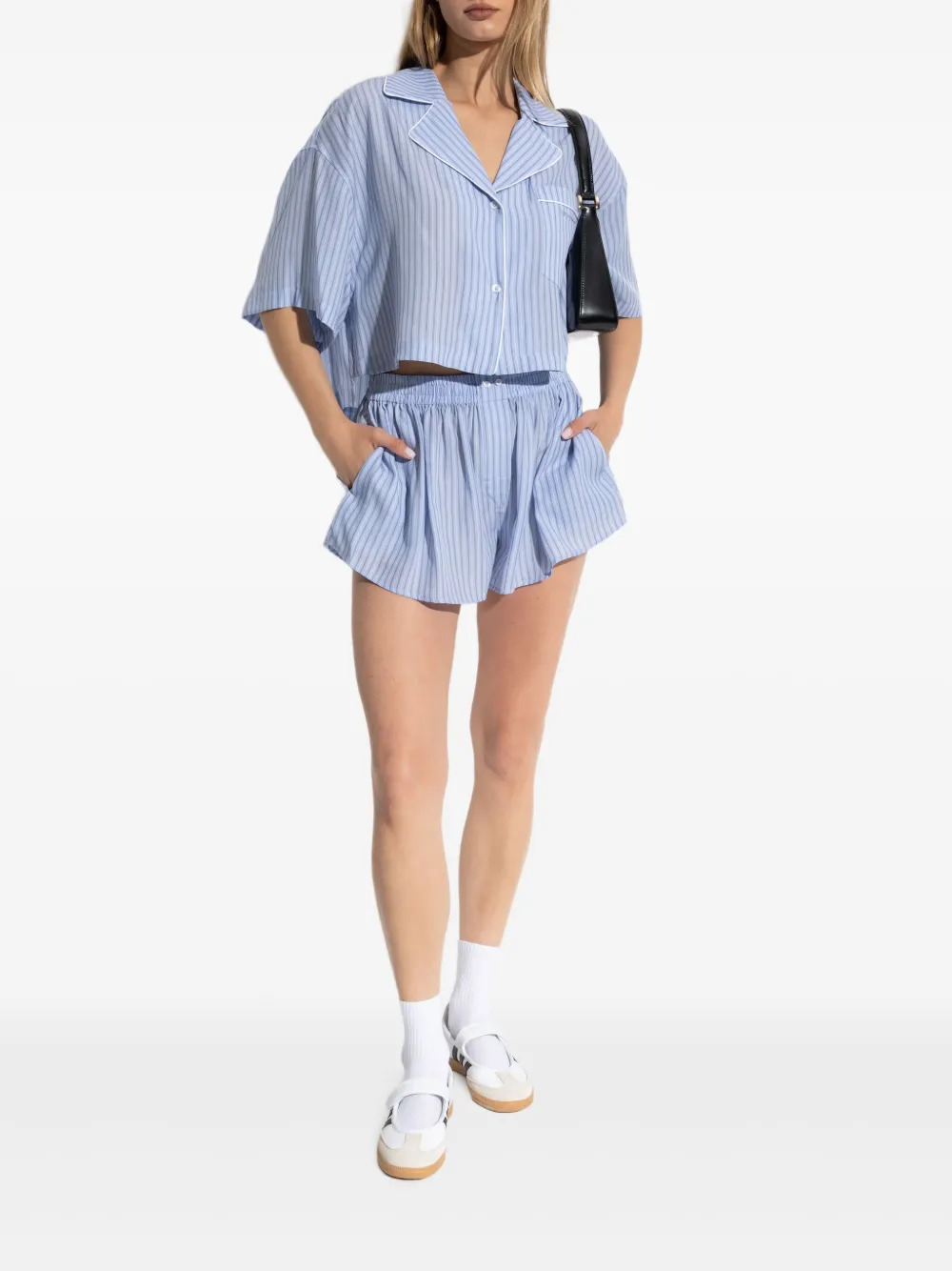 T BY ALEXANDER WANG - Women Slash Pocket Boxer Short - 3