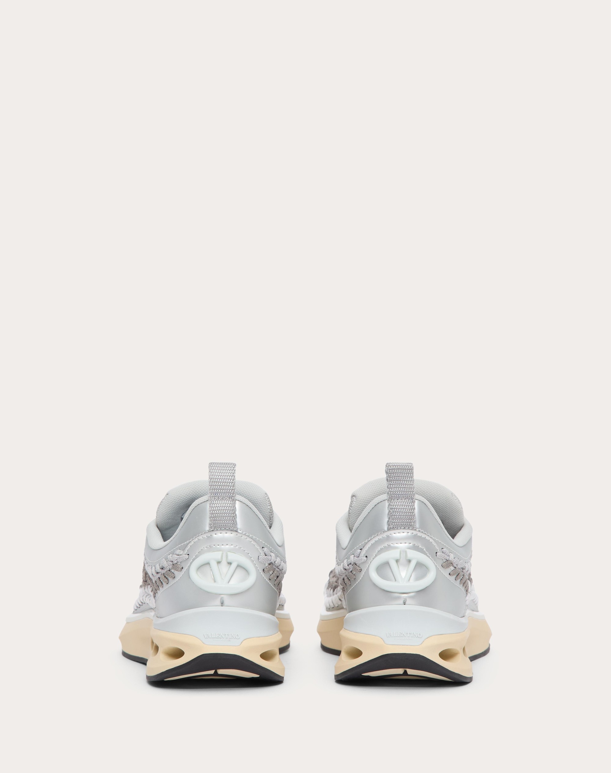 VLOGO EASYKNOT SNEAKER IN WOVEN FABRIC - 3