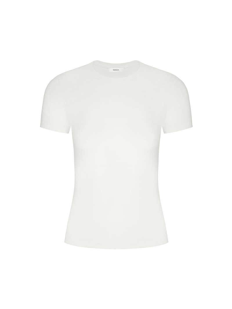 Women's 365 Cotton-Stretch T-shirt - Off-White 1