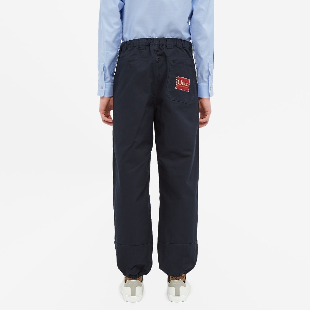 Gucci Logo Patch Loose Pant - 6