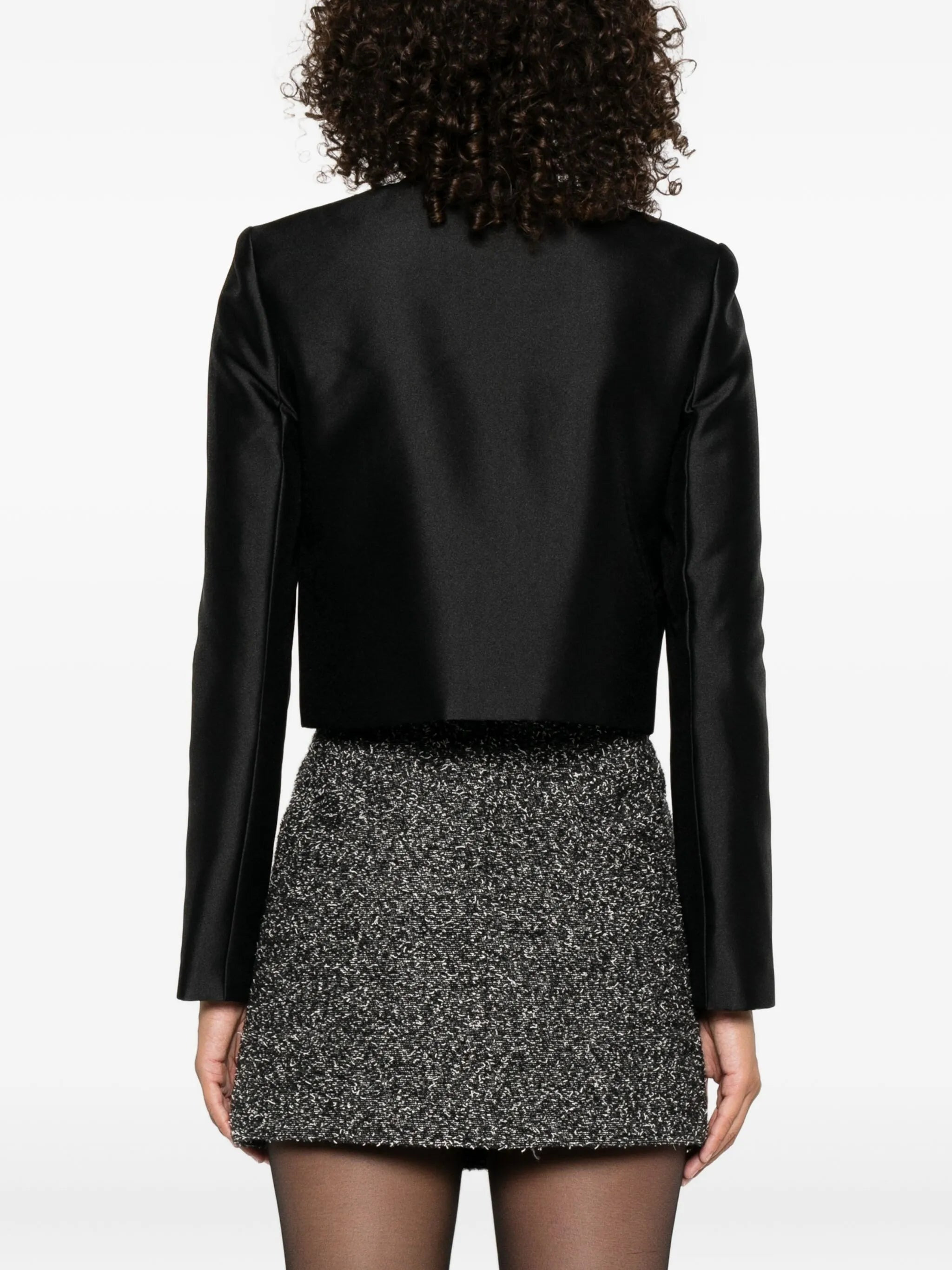 Self-portrait Embellished-pocket Jacket - 5