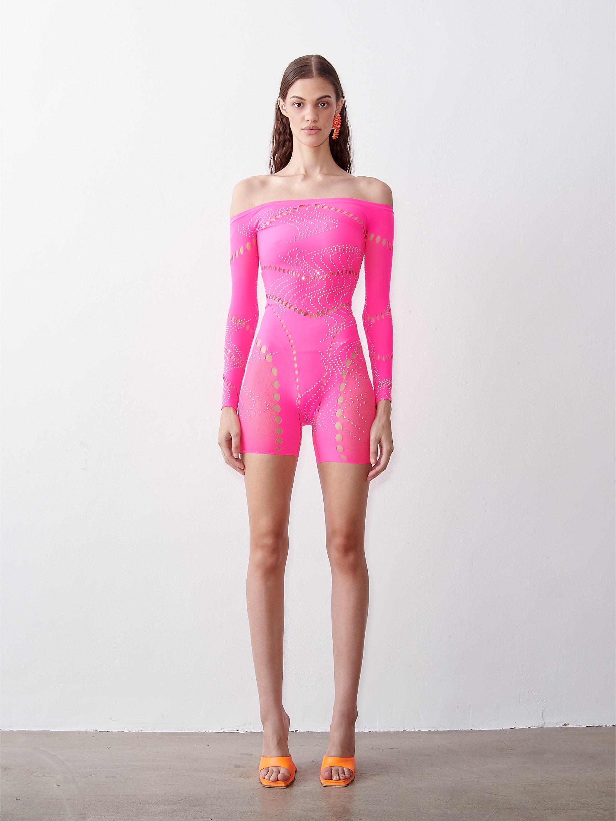 SONYA JUMPSUIT SHOCKING PINK - 2