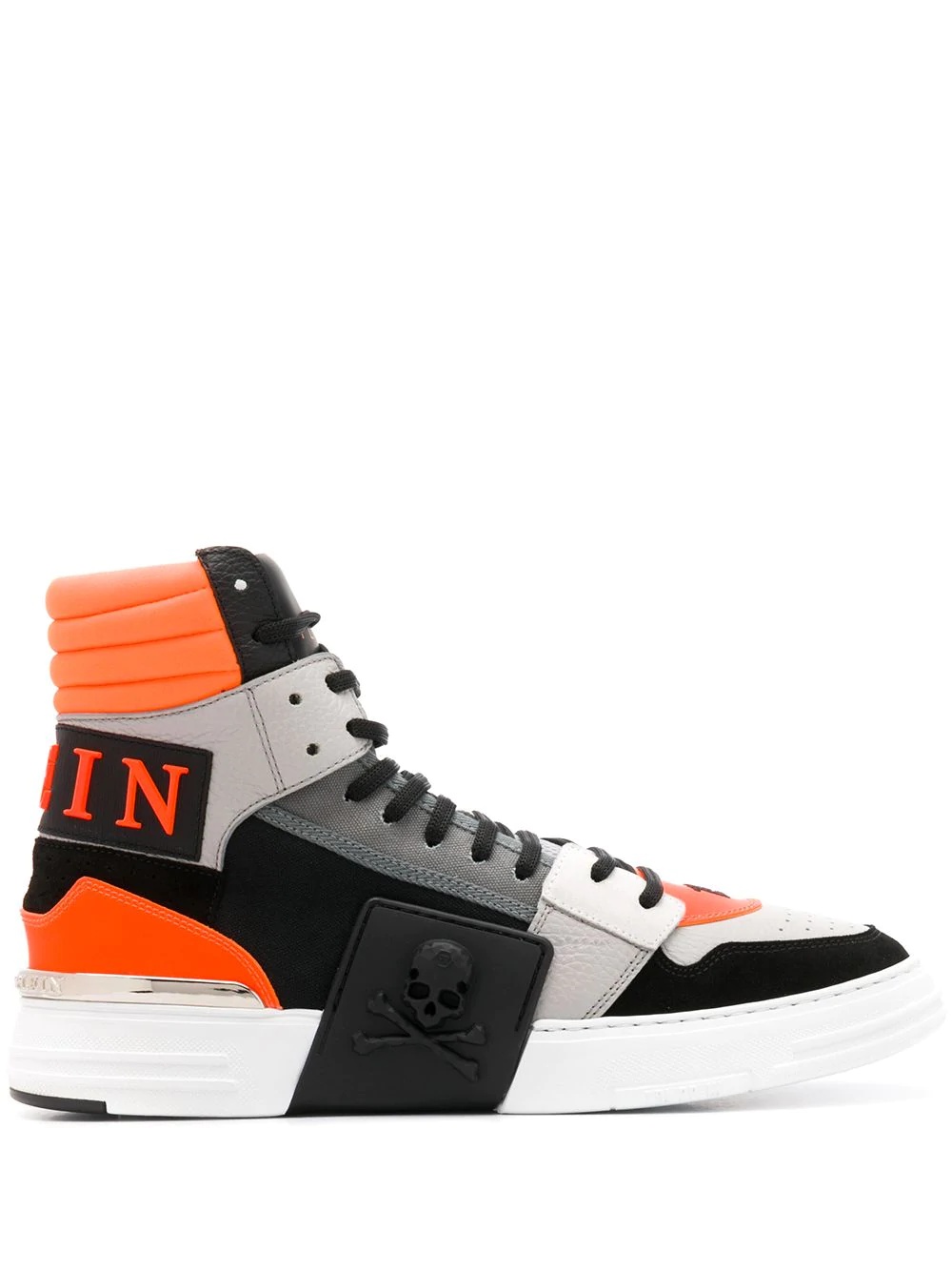 high top phantom kick sneakers - 1