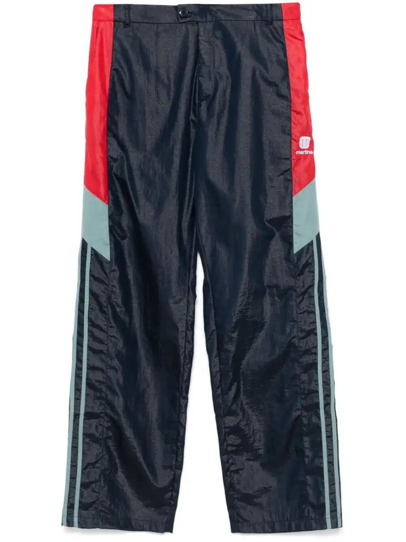 logo-embroidered track pants 1