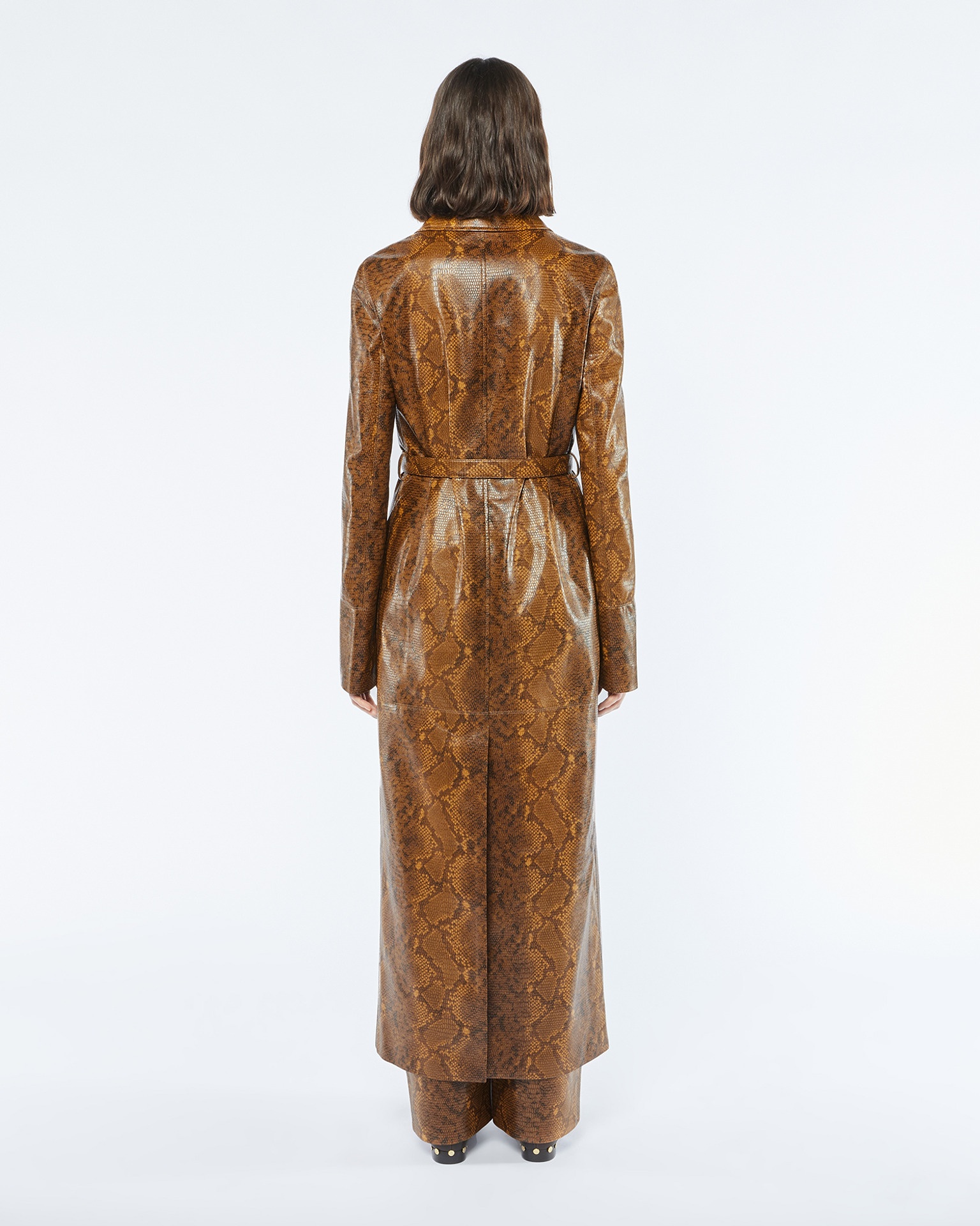 IMANI - Single breasted coat - Multi faux animal - 4