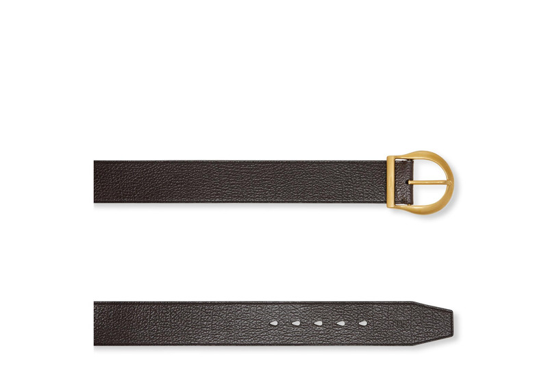 TOM FORD GRAIN LEATHER WESTERN JEANS BELT outlook