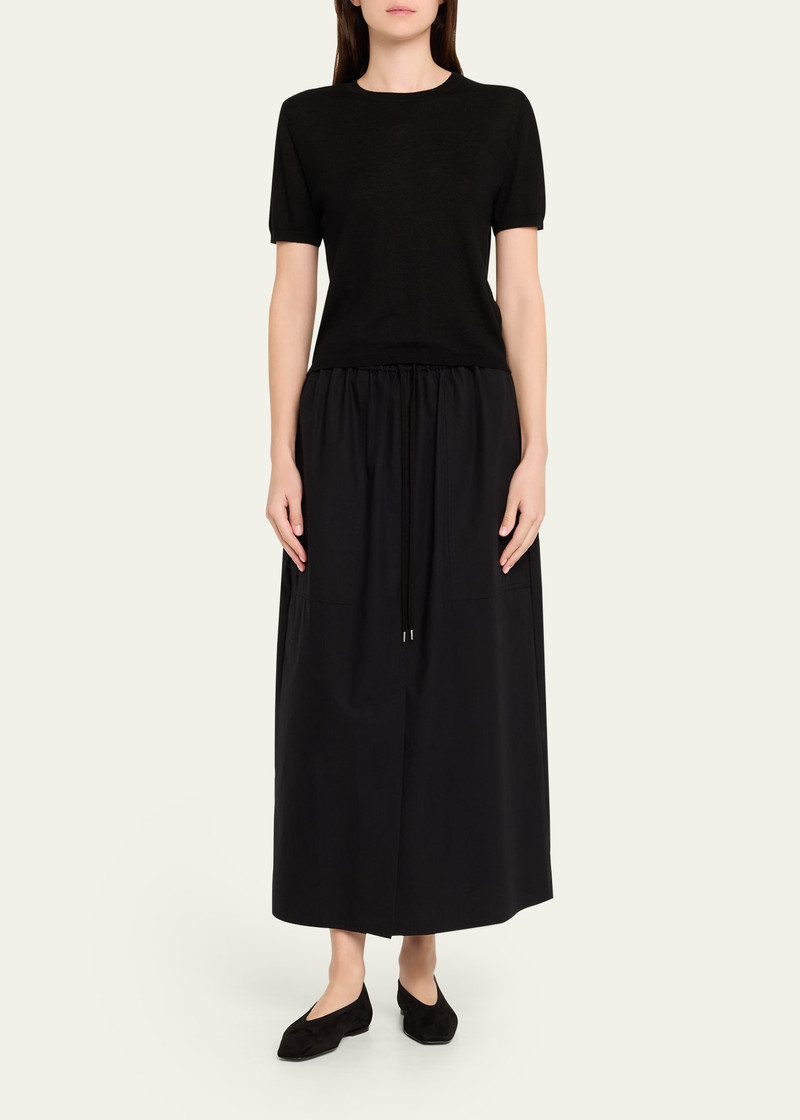 LISA YANG Delila Cashmere Crewneck T-Shirt outlook