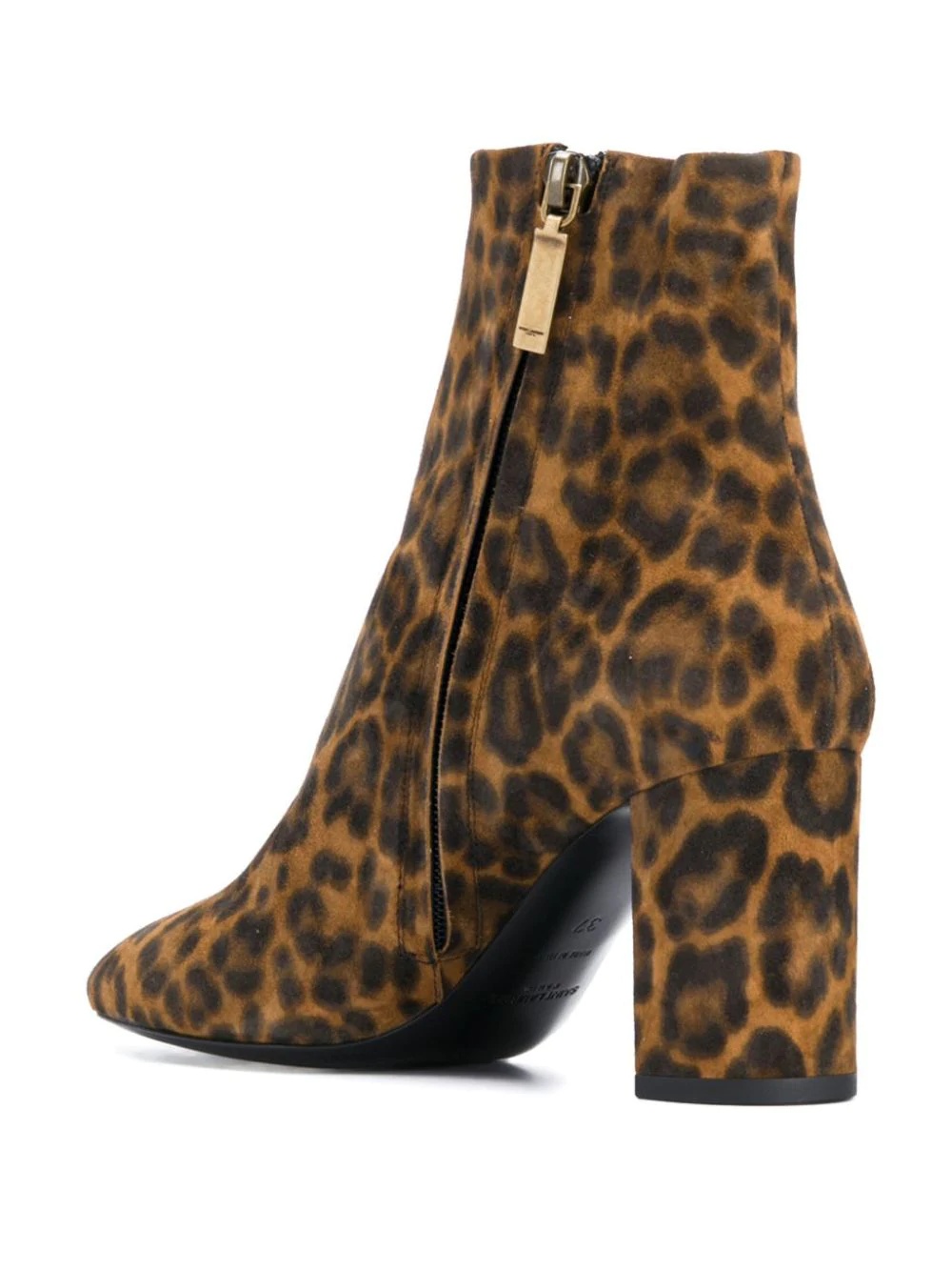 Lou 75mm leopard print boots - 3